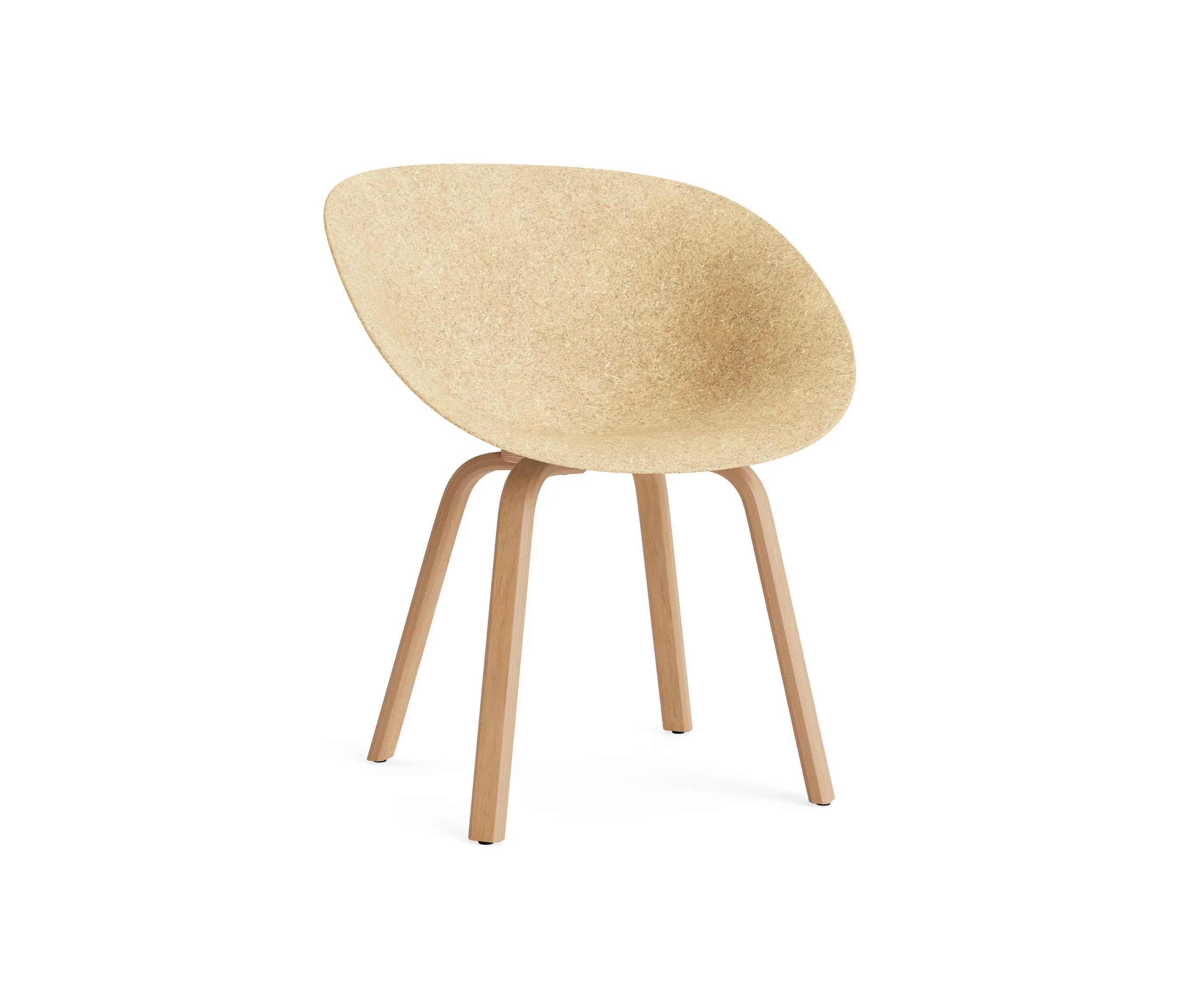 Normann Copenhagen - Mat Lehnstuhl Buchenholz Hanffasern