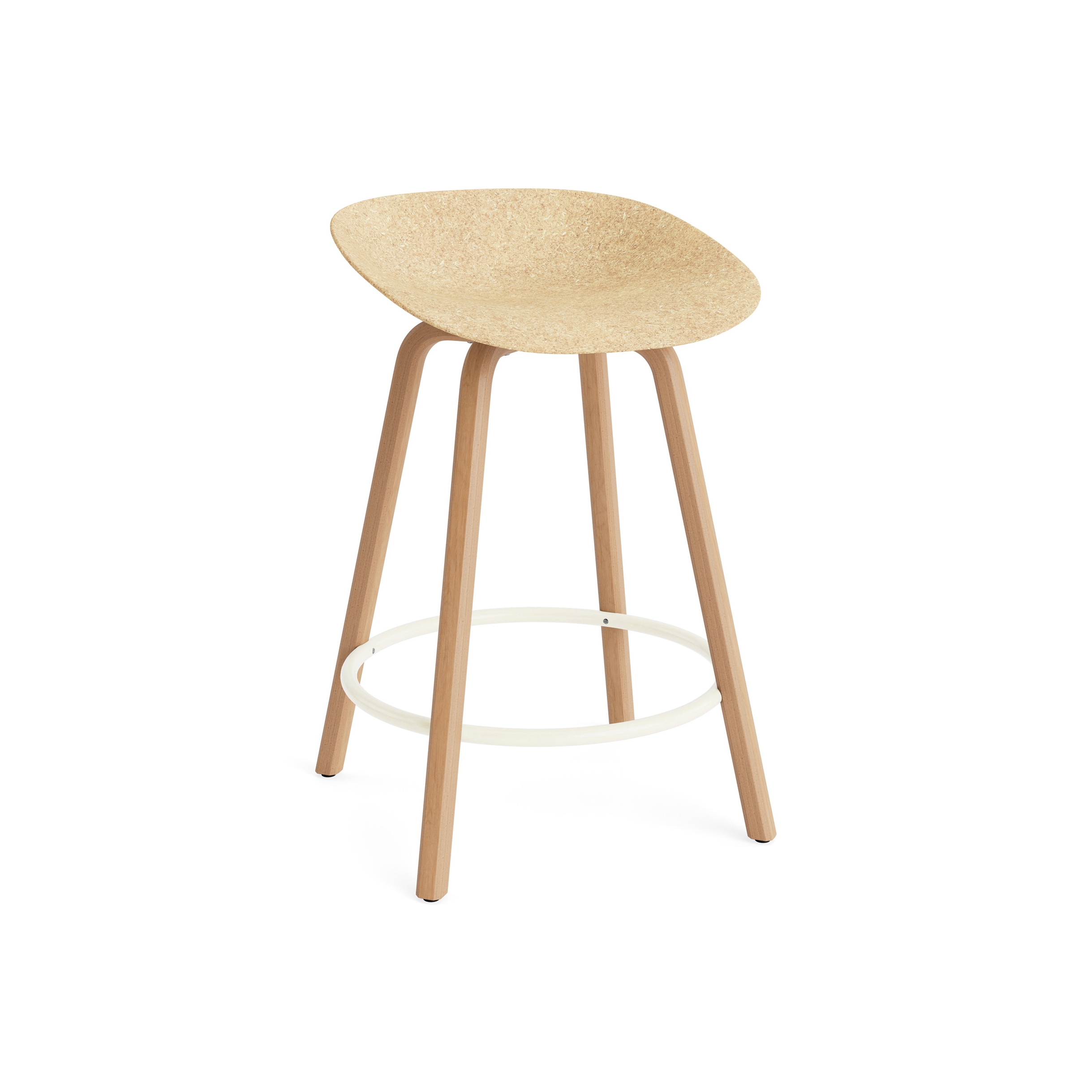 Mostrar el producto Mat Barstool 65 cm Beech/Cream Hemp del fabricante Normann Copenhagen