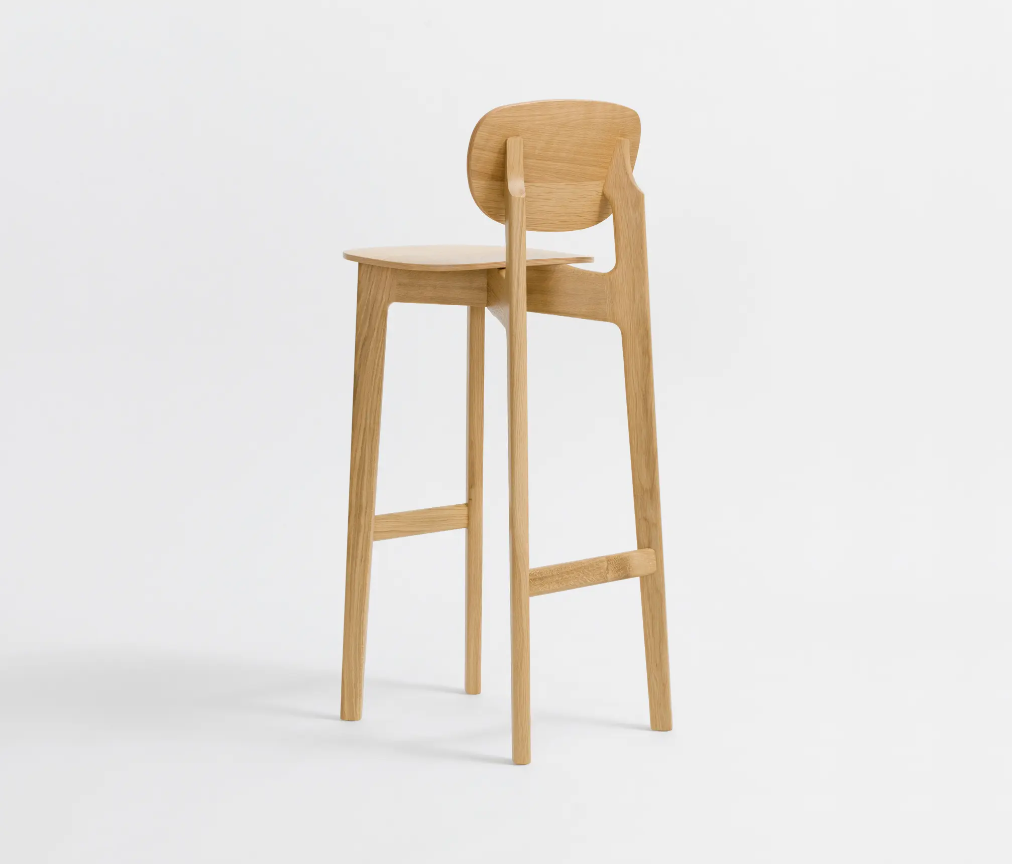 Zeitraum - Zenso Bar Wooden Seat and Wooden Back
