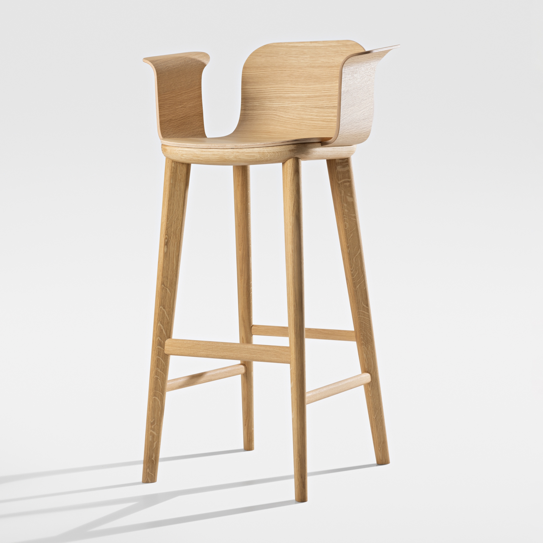 AEON COMFORT BAR Wooden seat