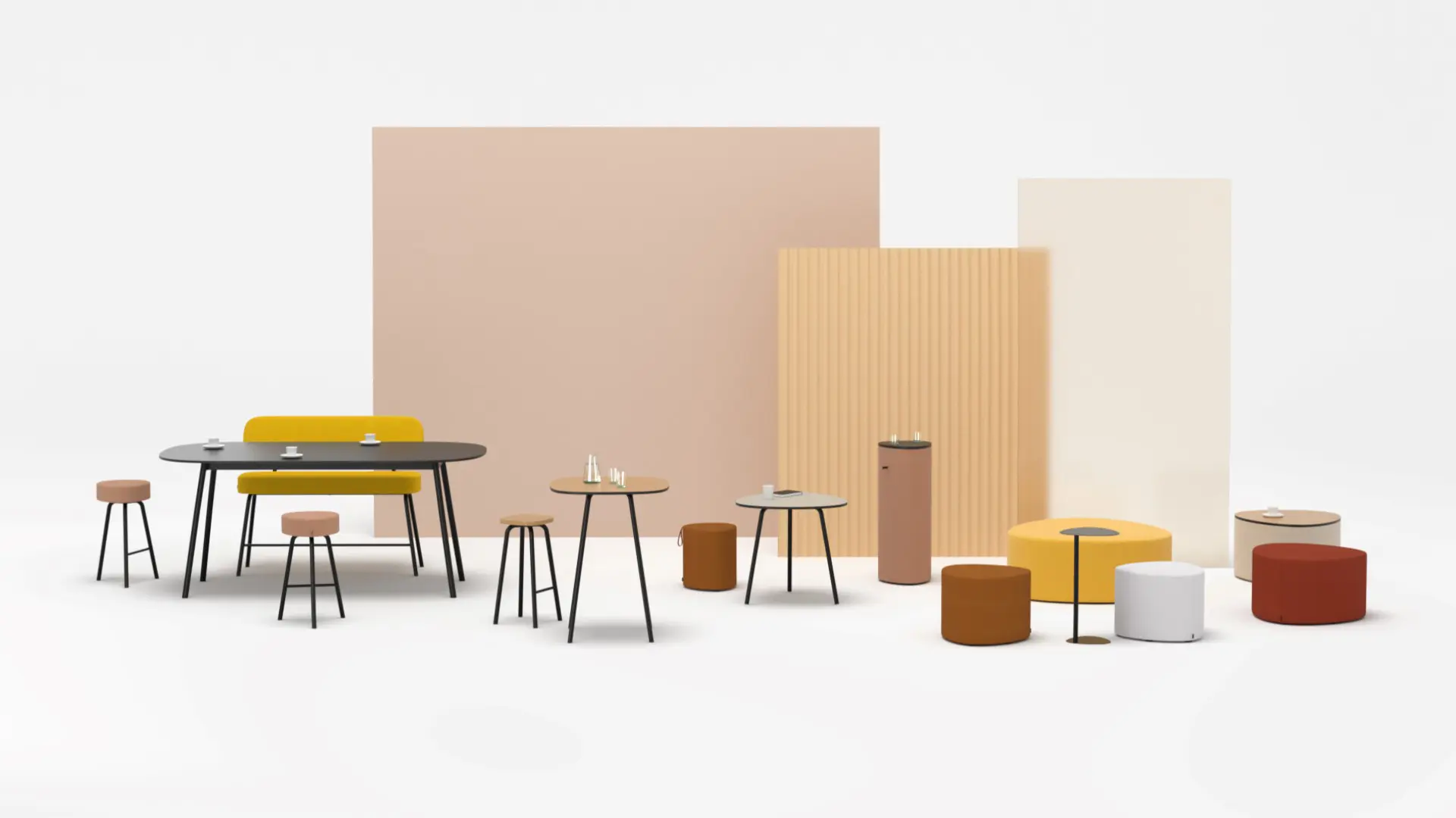 Cascando - Pully Island | Seating Triangular