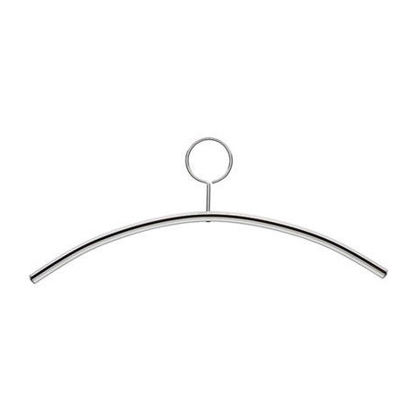 Display product Chrome coat hanger closed from manufacturer Cascando
