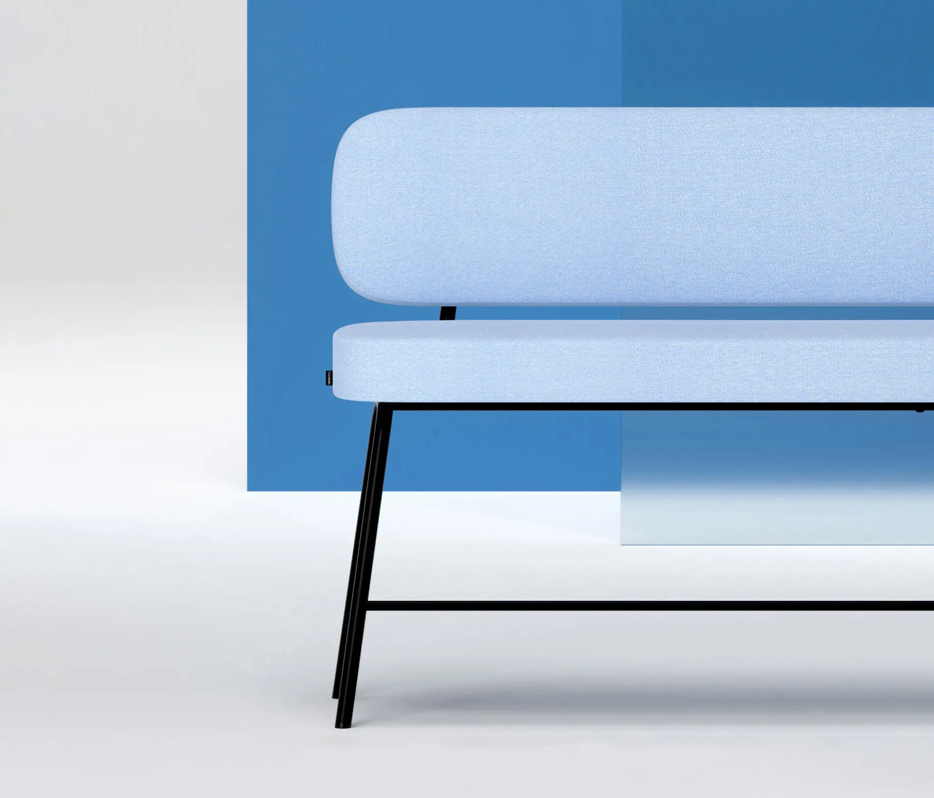 Cascando - Pully Bench | Bar Seat with backrest