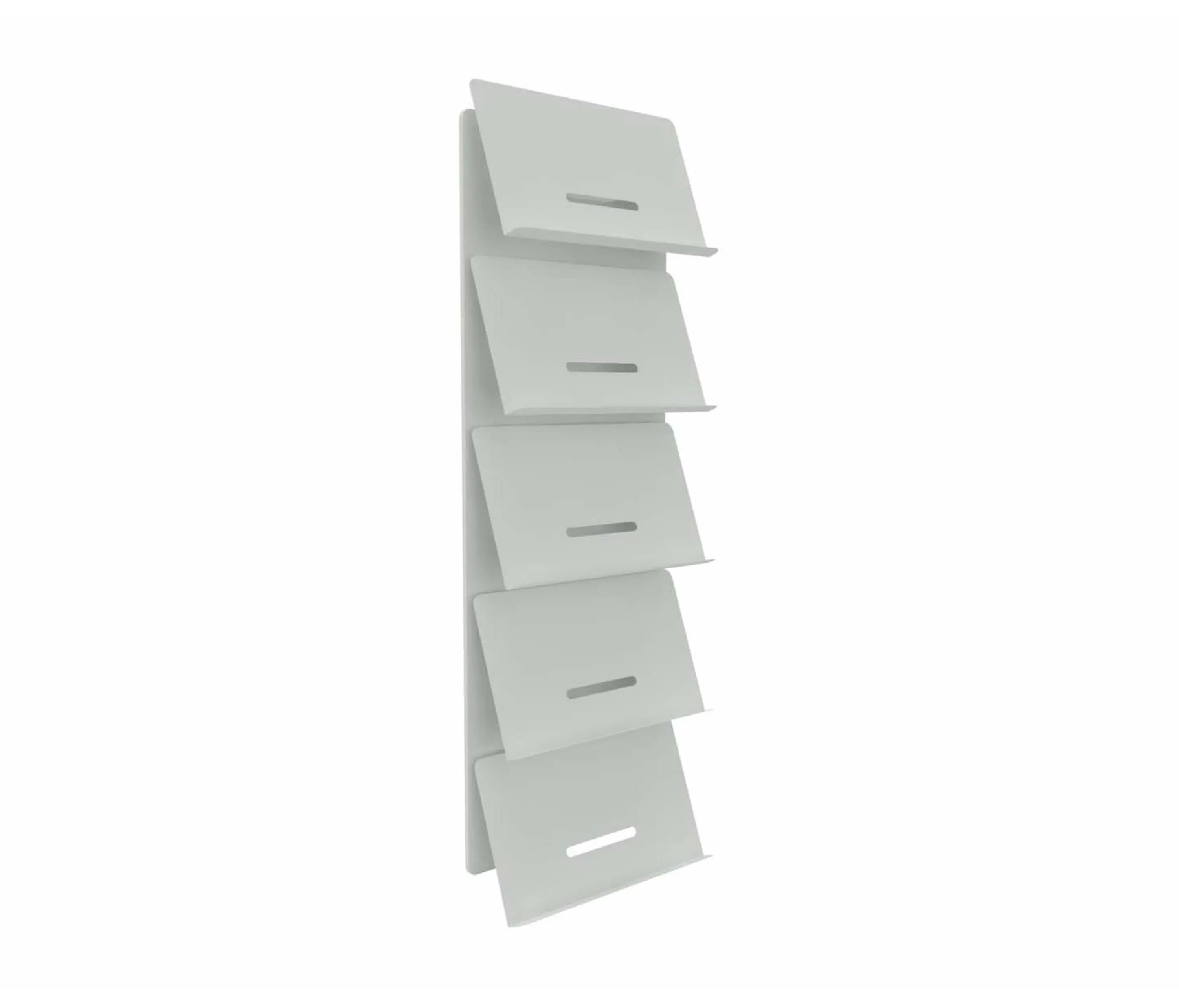 Cascando - Round20 Wall | 
 5 Brochure holder. A3+