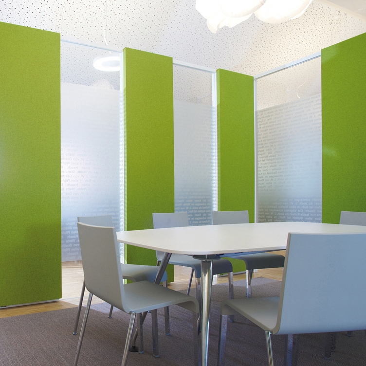 Display product ACOUSTIC COLOR FIELDS | Pure meeting combinations from manufacturer Création Baumann