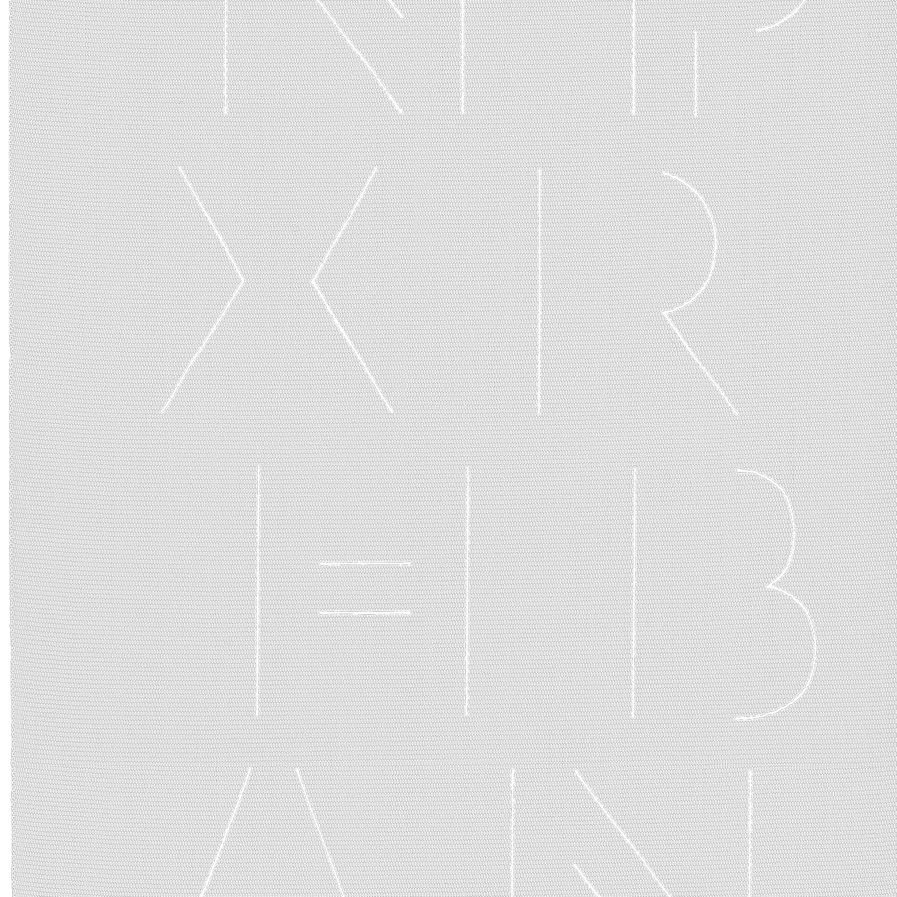 Display product LASER LETTERS V from manufacturer Création Baumann