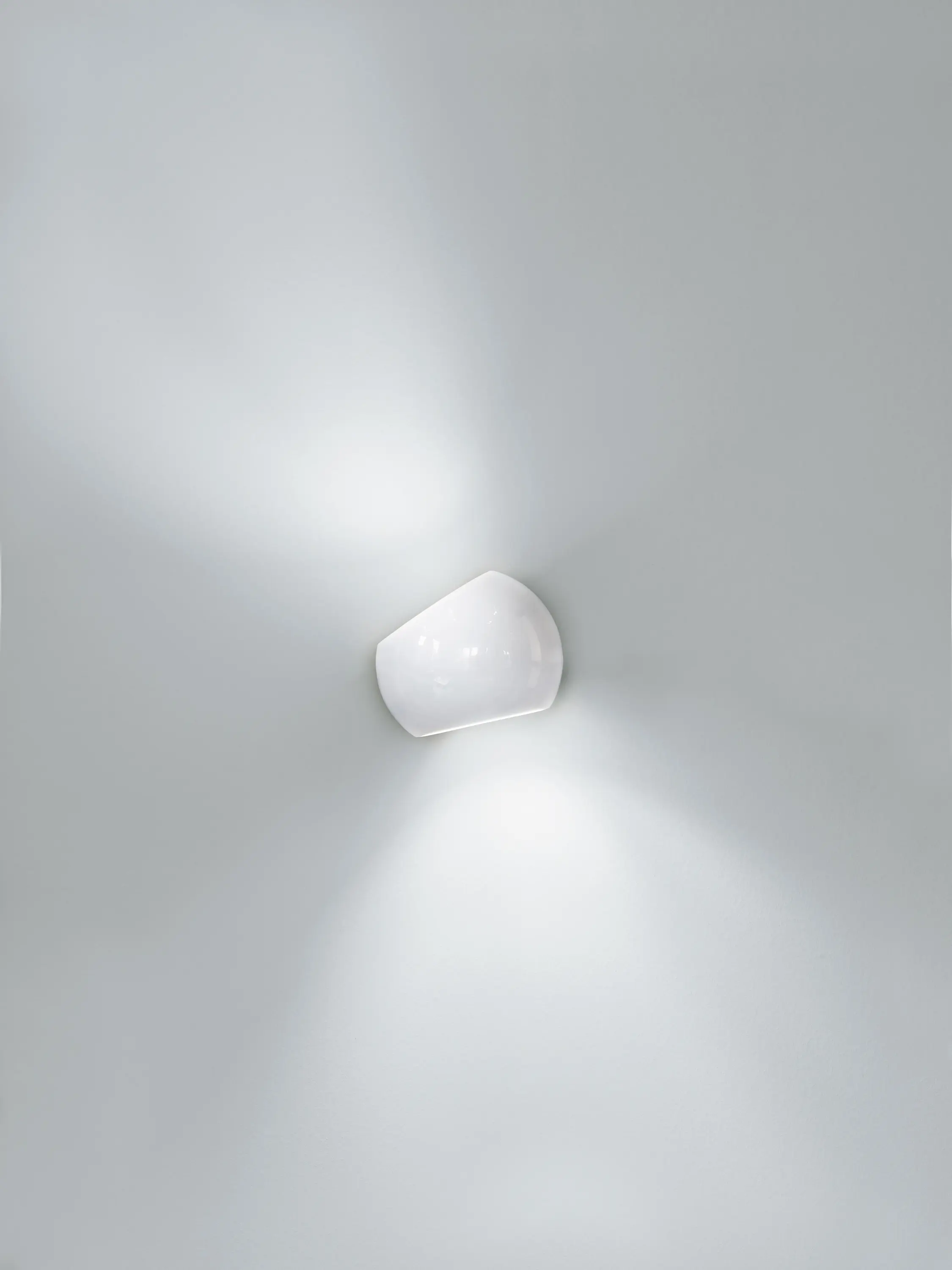 Licht im Raum - White Moons 1 Wandleuchte