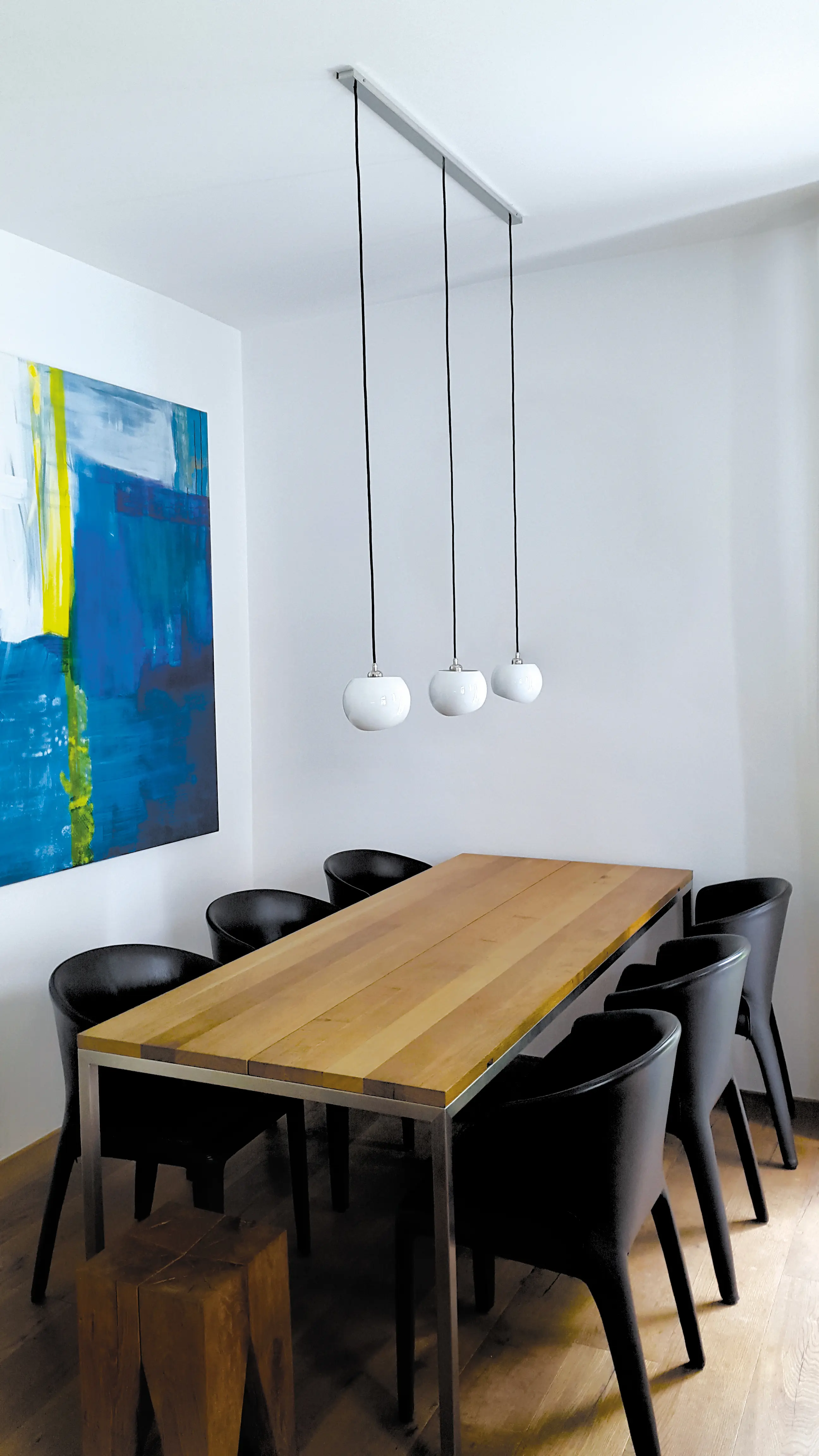 Licht im Raum - White Moons 3