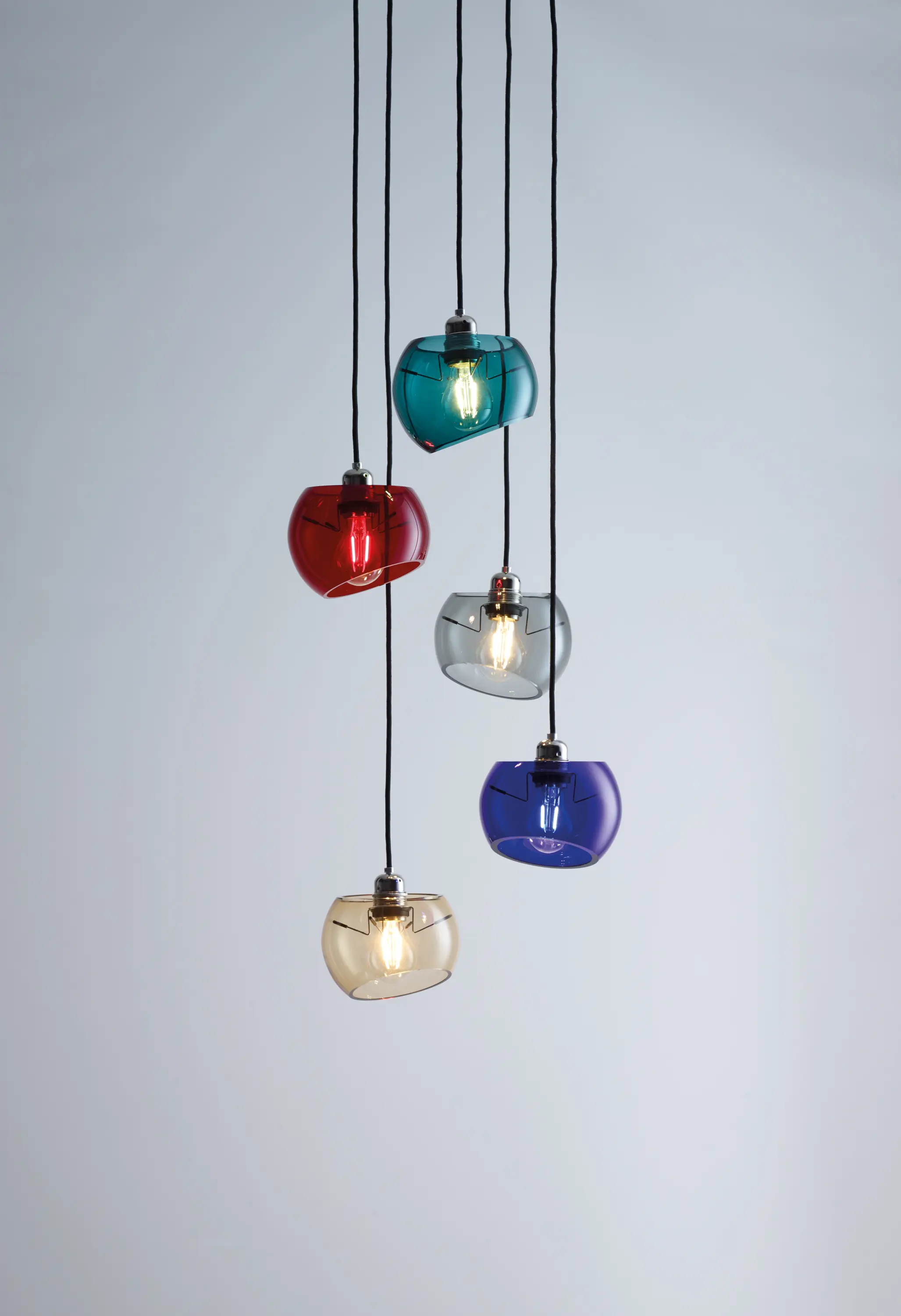 Licht im Raum - Glass Moons 5 Fall