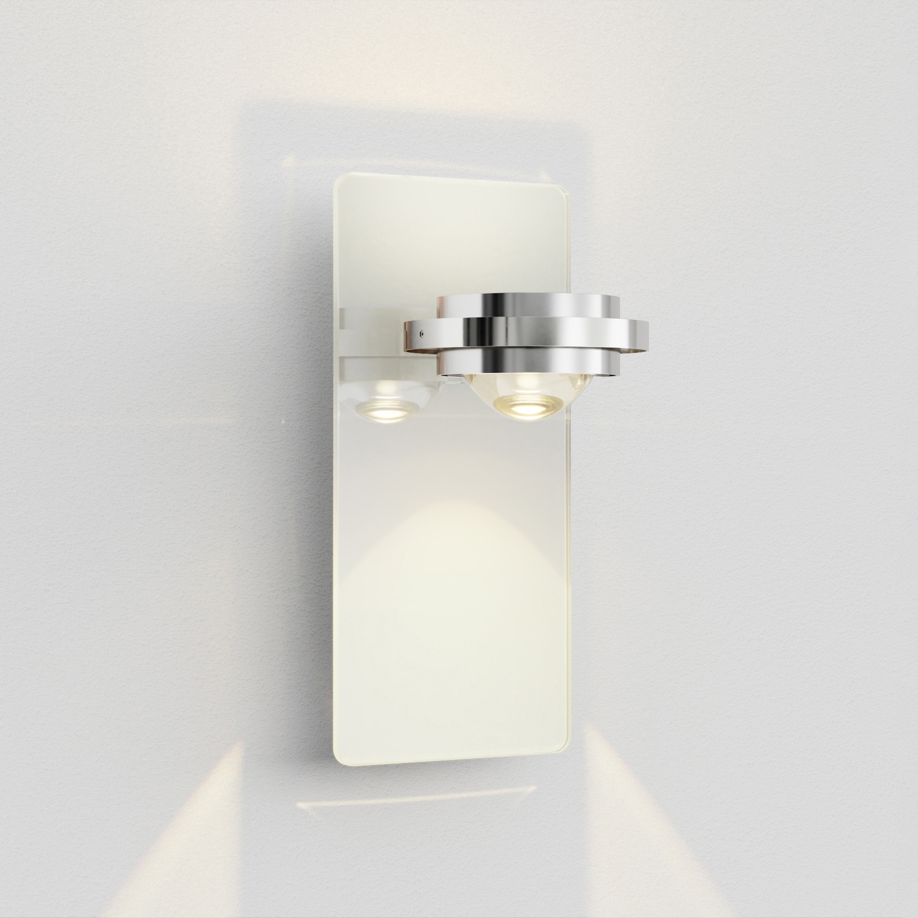 Display product Ocular wallamp Serie 100 Master with glass from manufacturer Licht im Raum