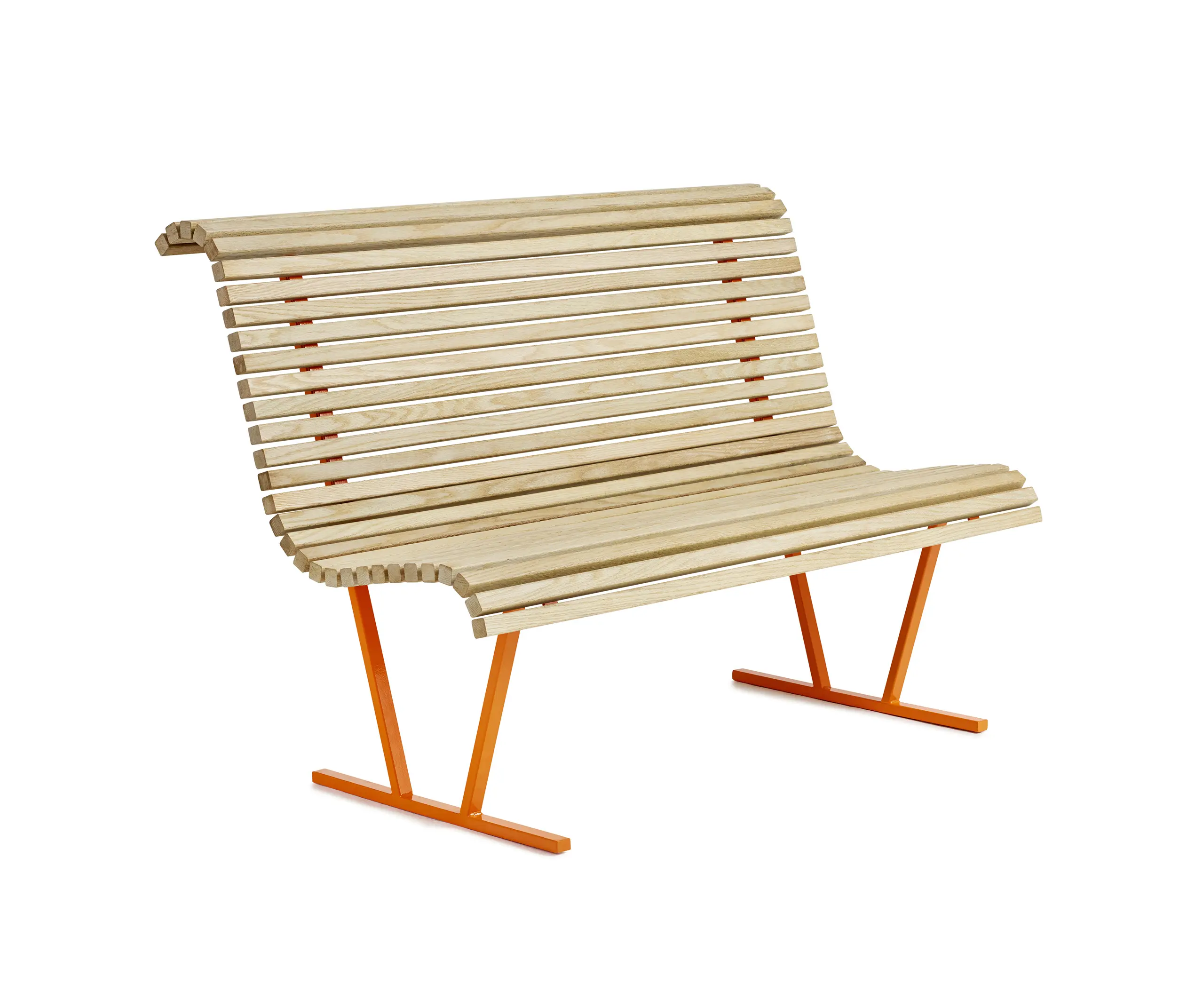 nola - Cane backed bench