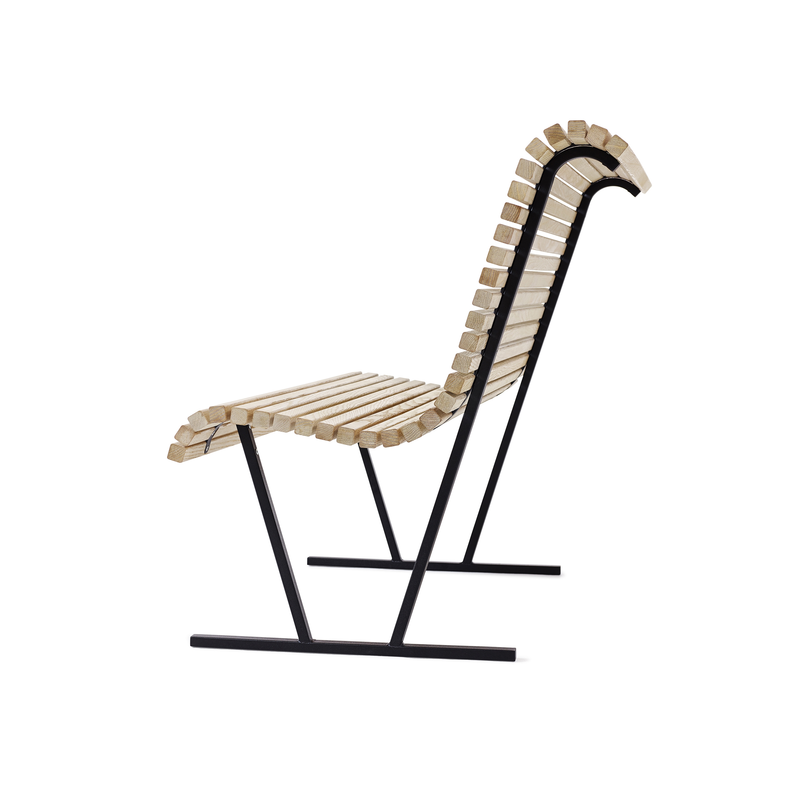 Cane backed bench