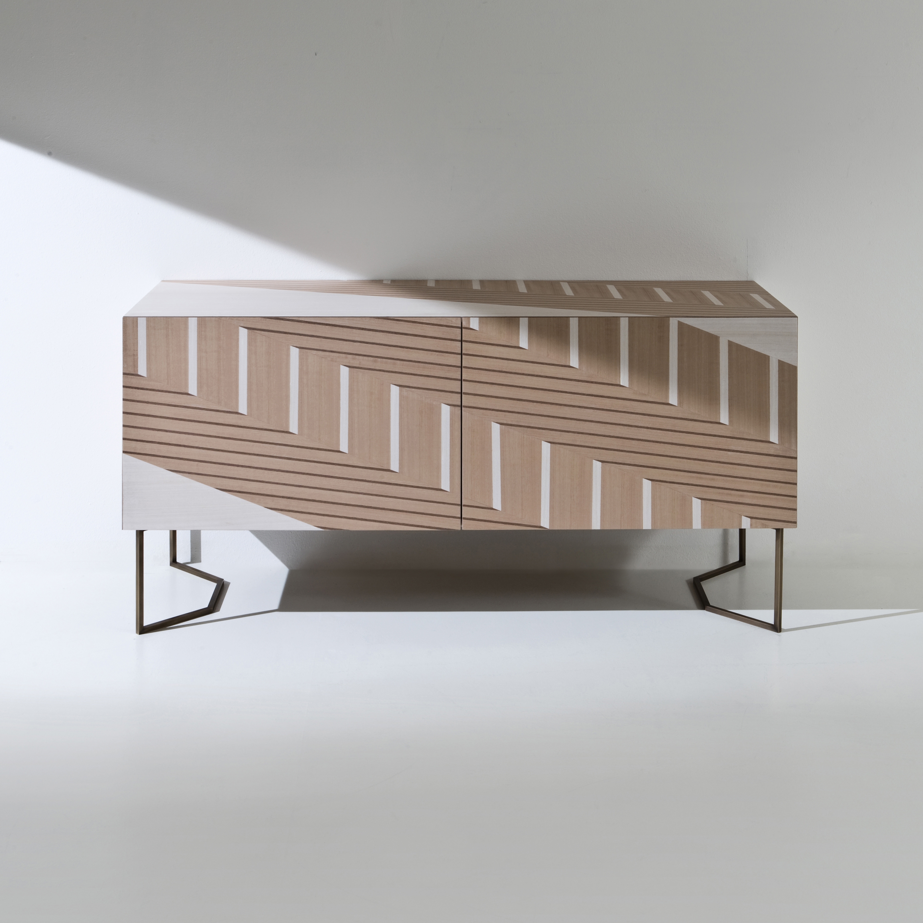 Display product Twill | Intarsia Sideboard from manufacturer Laurameroni