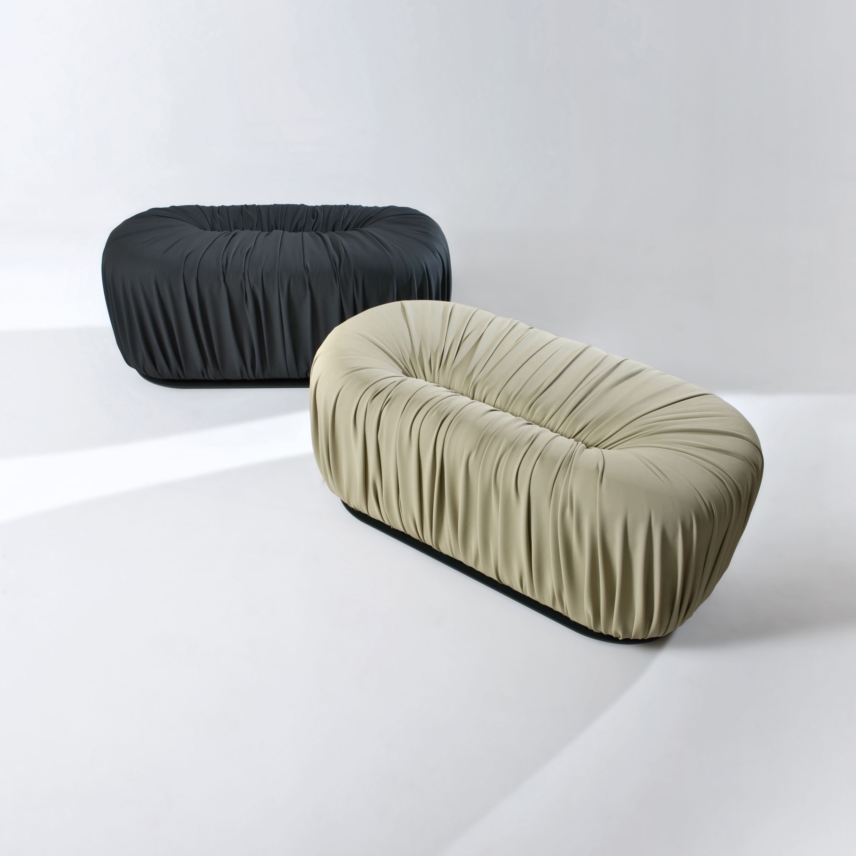 Display product Drapé | Pouf from manufacturer Laurameroni