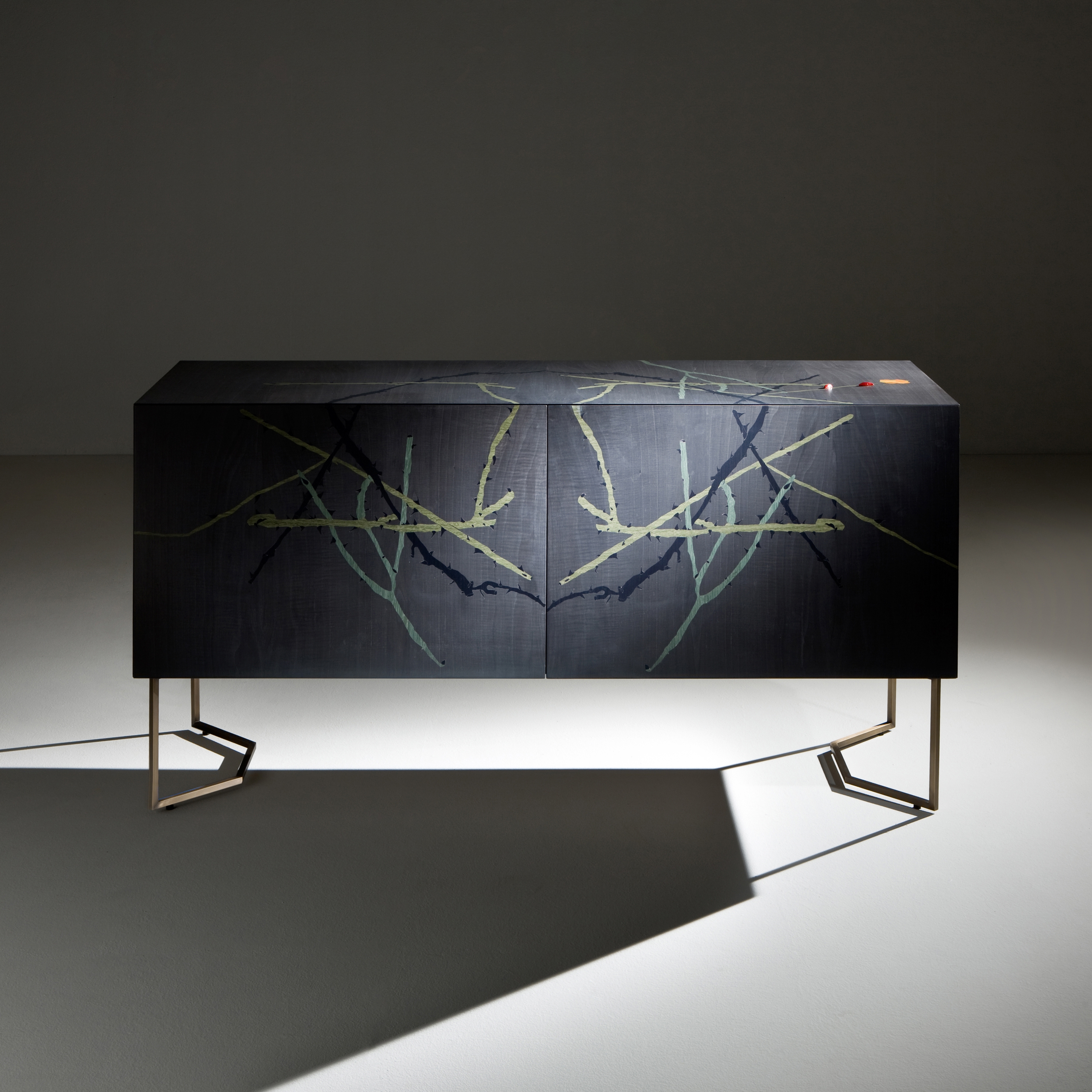 Display product Inverno | Intarsia Sideboard from manufacturer Laurameroni