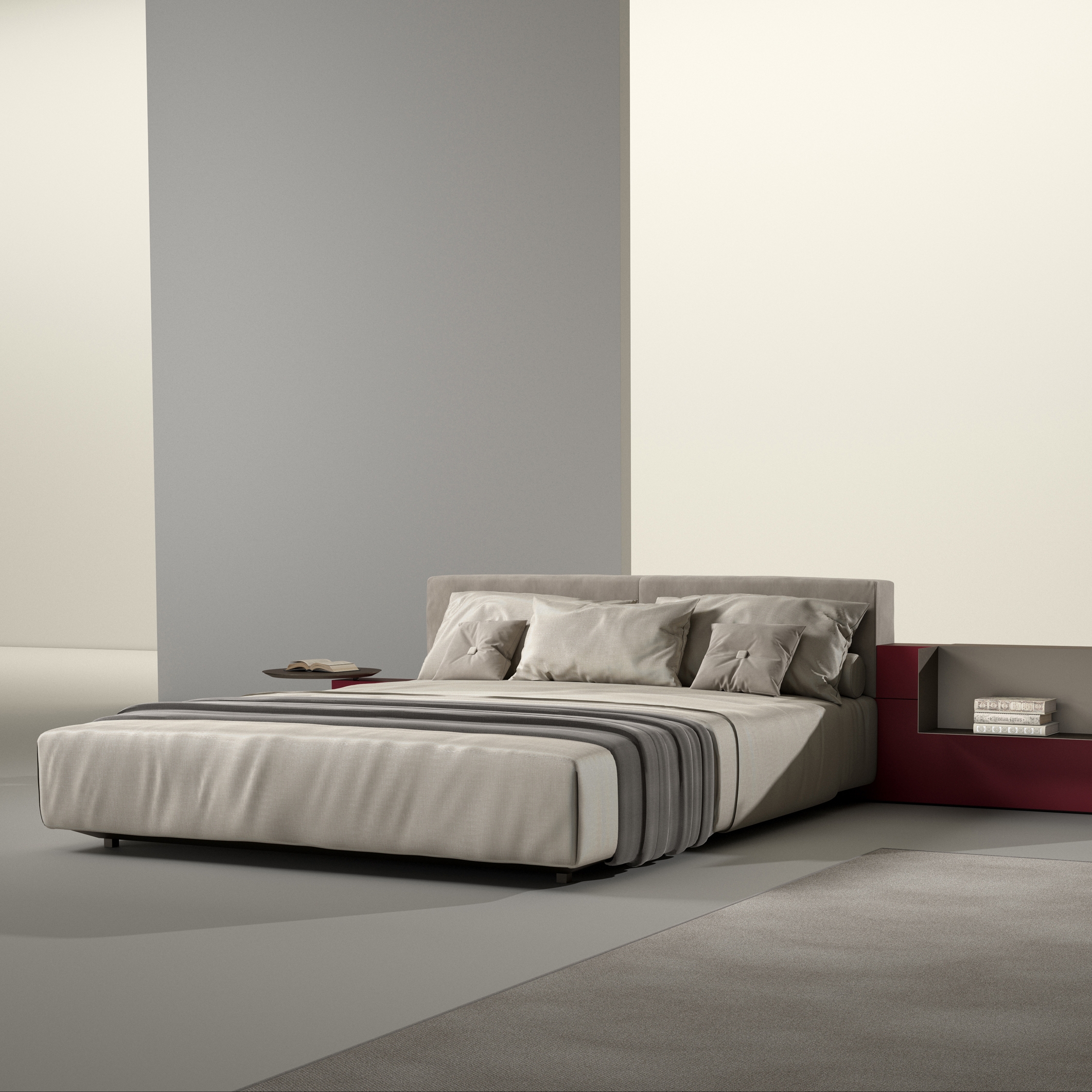 Display product Symphony | Bed from manufacturer Laurameroni