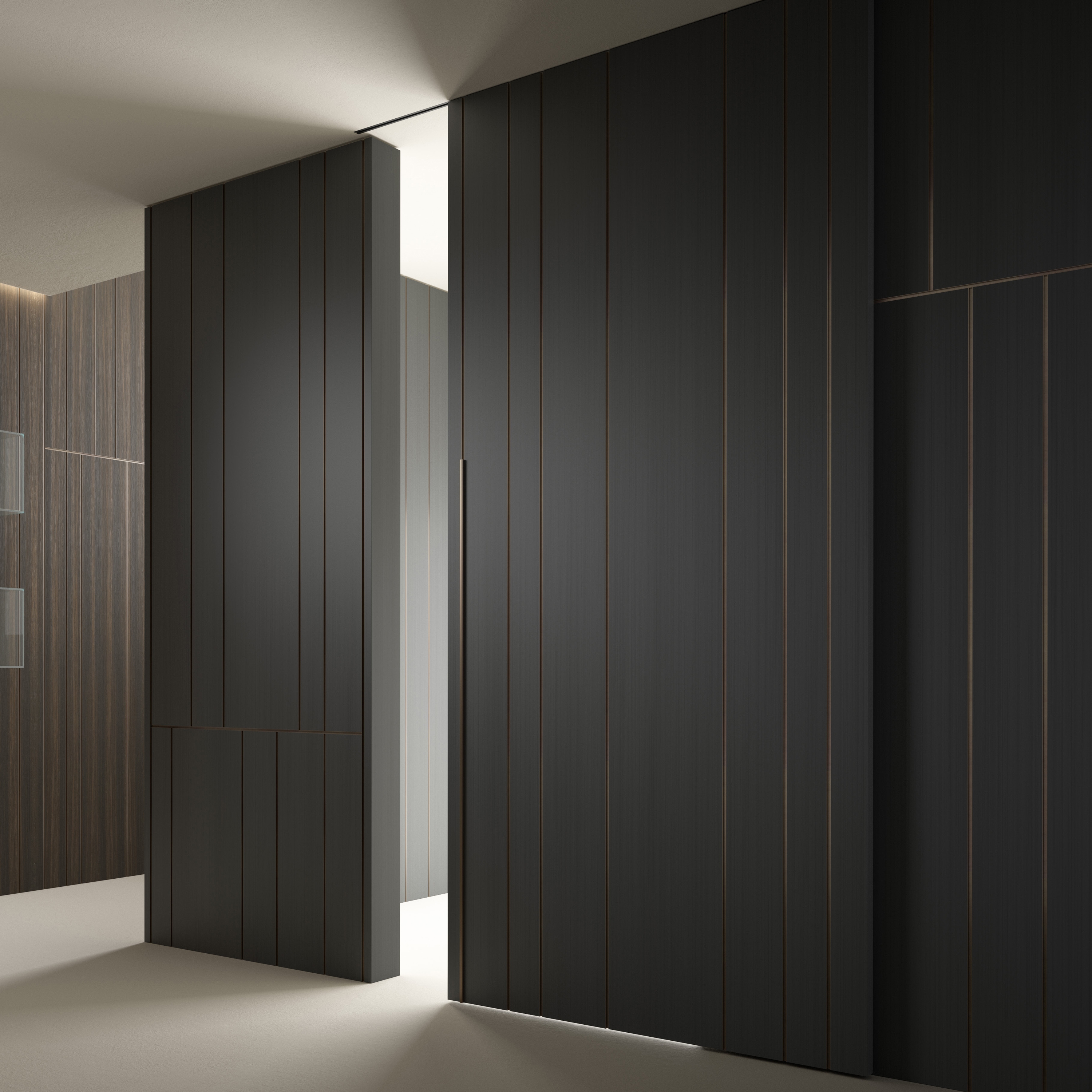 Display product Line | Sliding Door from manufacturer Laurameroni