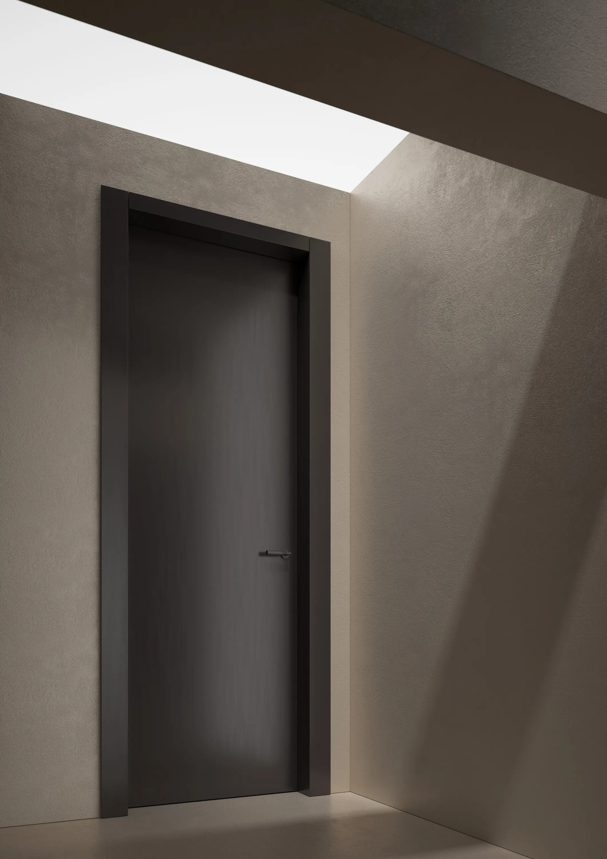 Laurameroni - Plain | Hinged Door Black