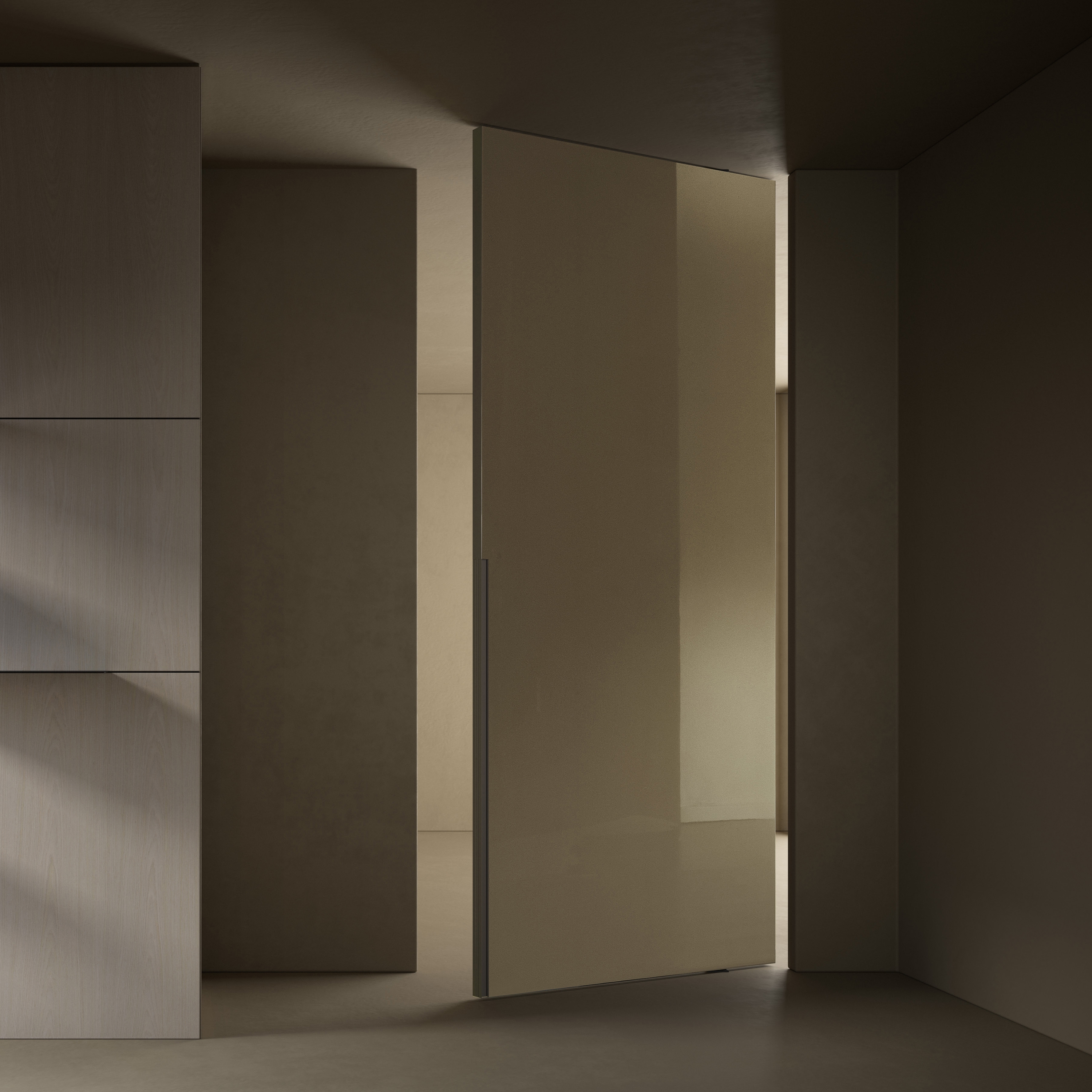 Display product Plain | Pivot Door from manufacturer Laurameroni