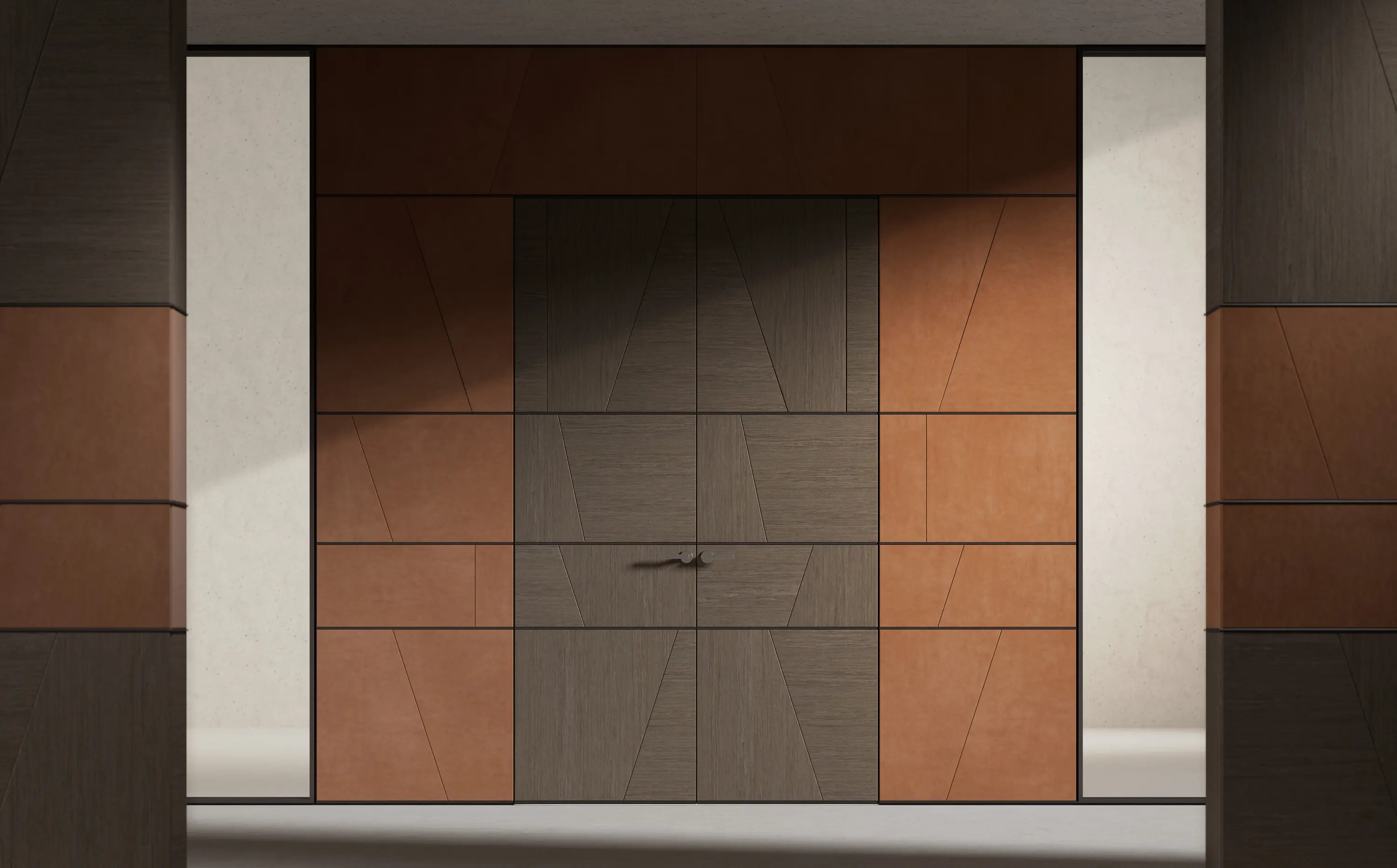 Laurameroni - Terre | Wall Panels Leather