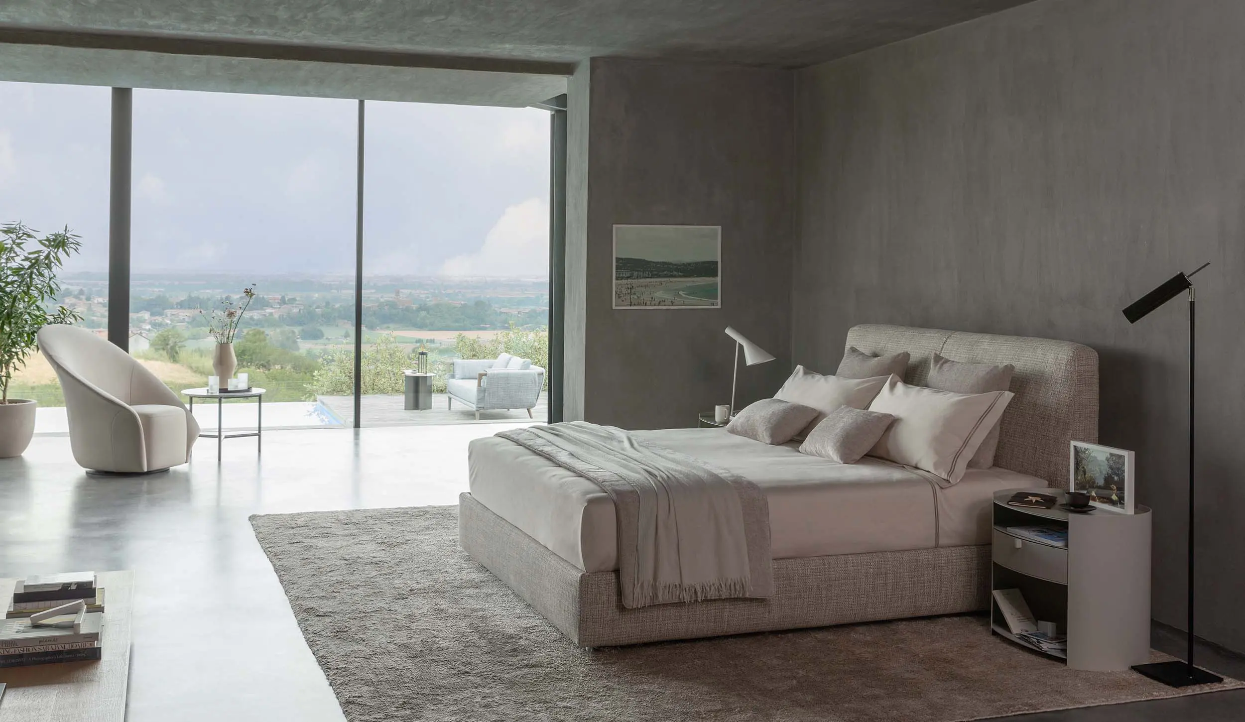 Flou - Myplace Letto Matrimoniale
