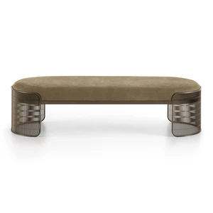Display product Chiaro di Luna bench from manufacturer Flou