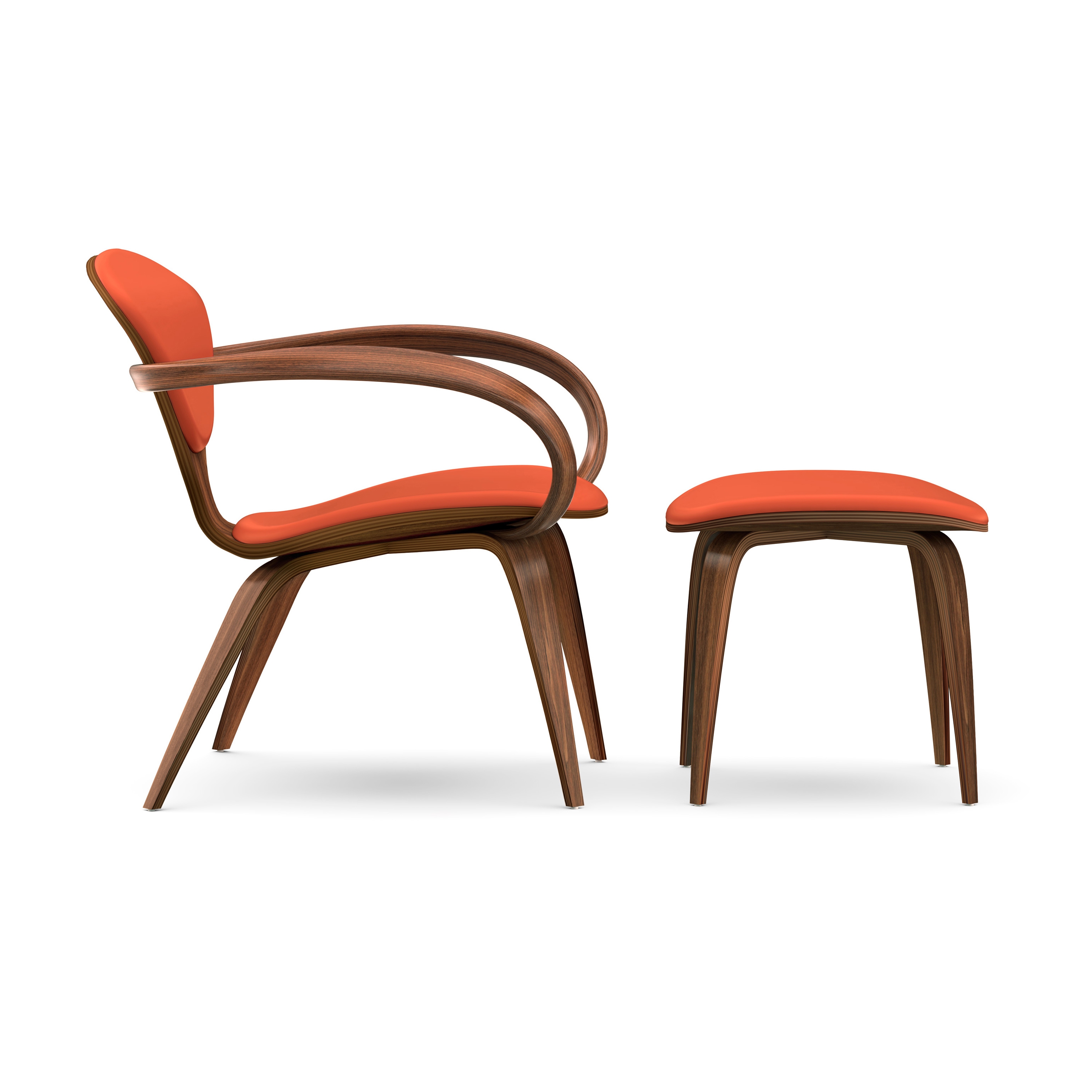 Display product Cherner Lounge Chair and Ottoman from manufacturer Cherner