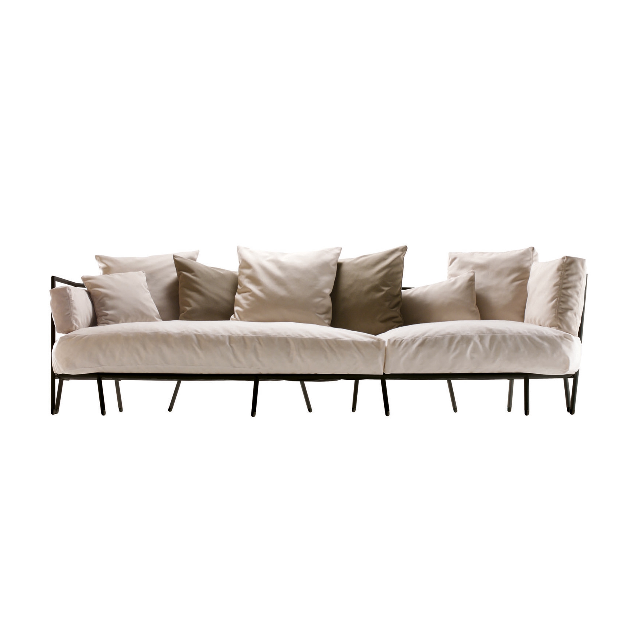 Mostra il prodotto dehors 3 - seater sofa / 372 del produttore Alias