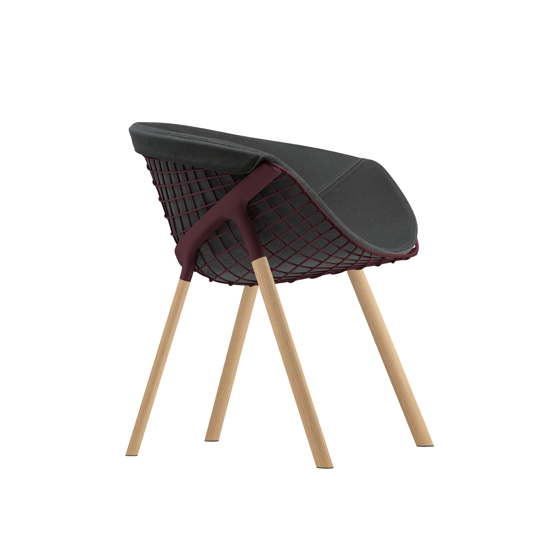 Vertoon produk kobi chair + pad large / 040 van vervaardiger Alias