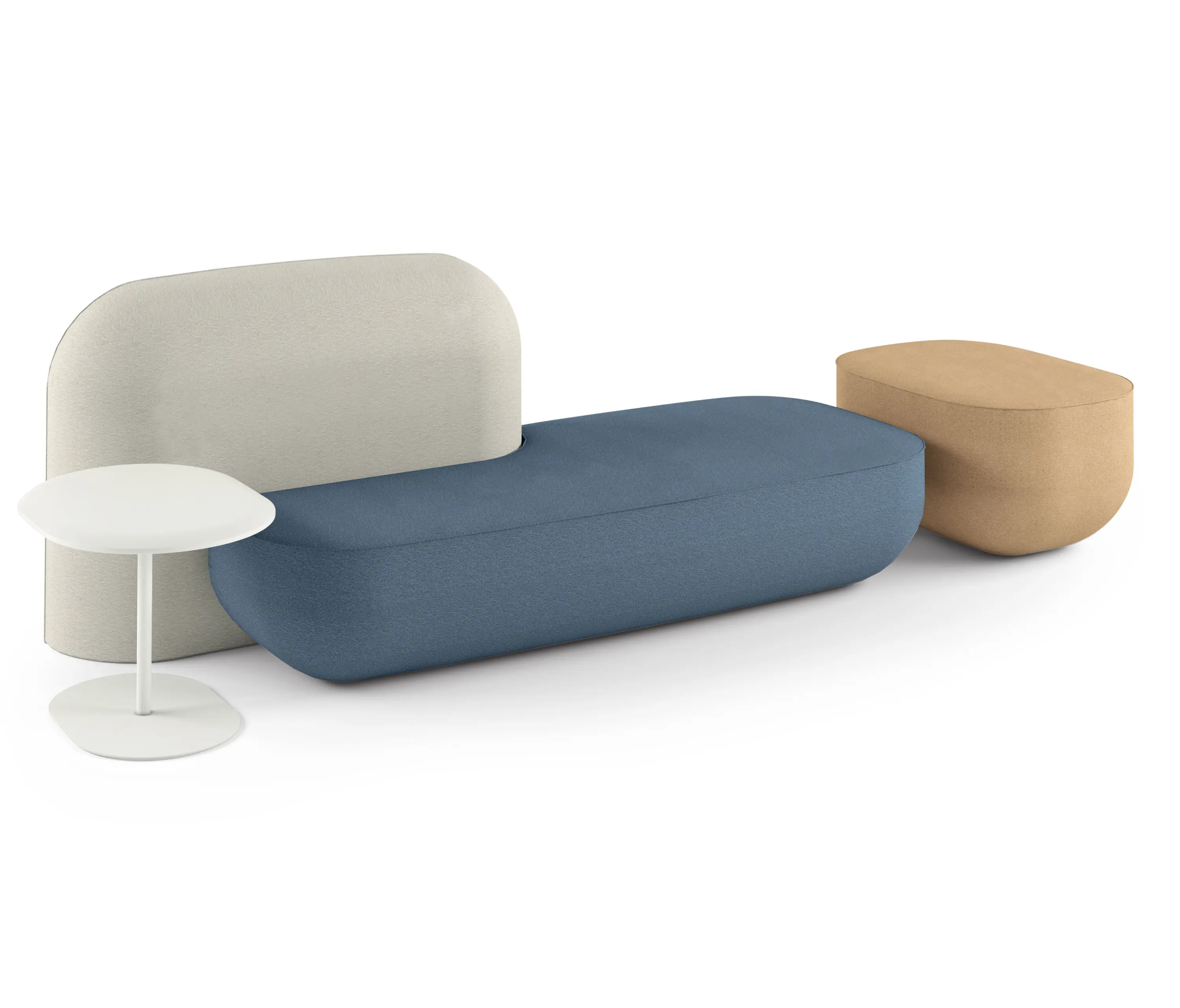Alias - okome / O02 + small table B / 23B + pouf / 22A