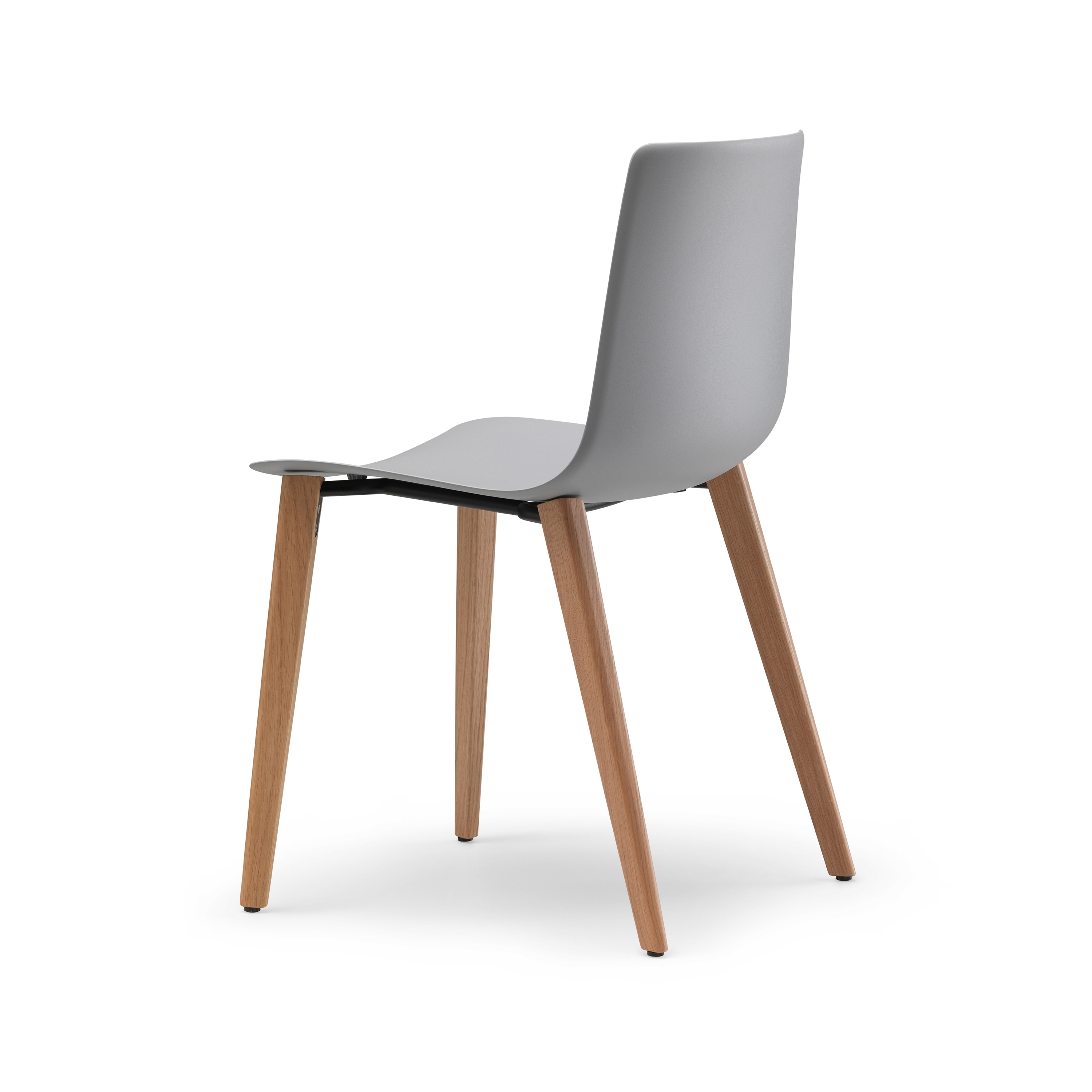 Mostra il prodotto slim chair wood / 89E del produttore Alias