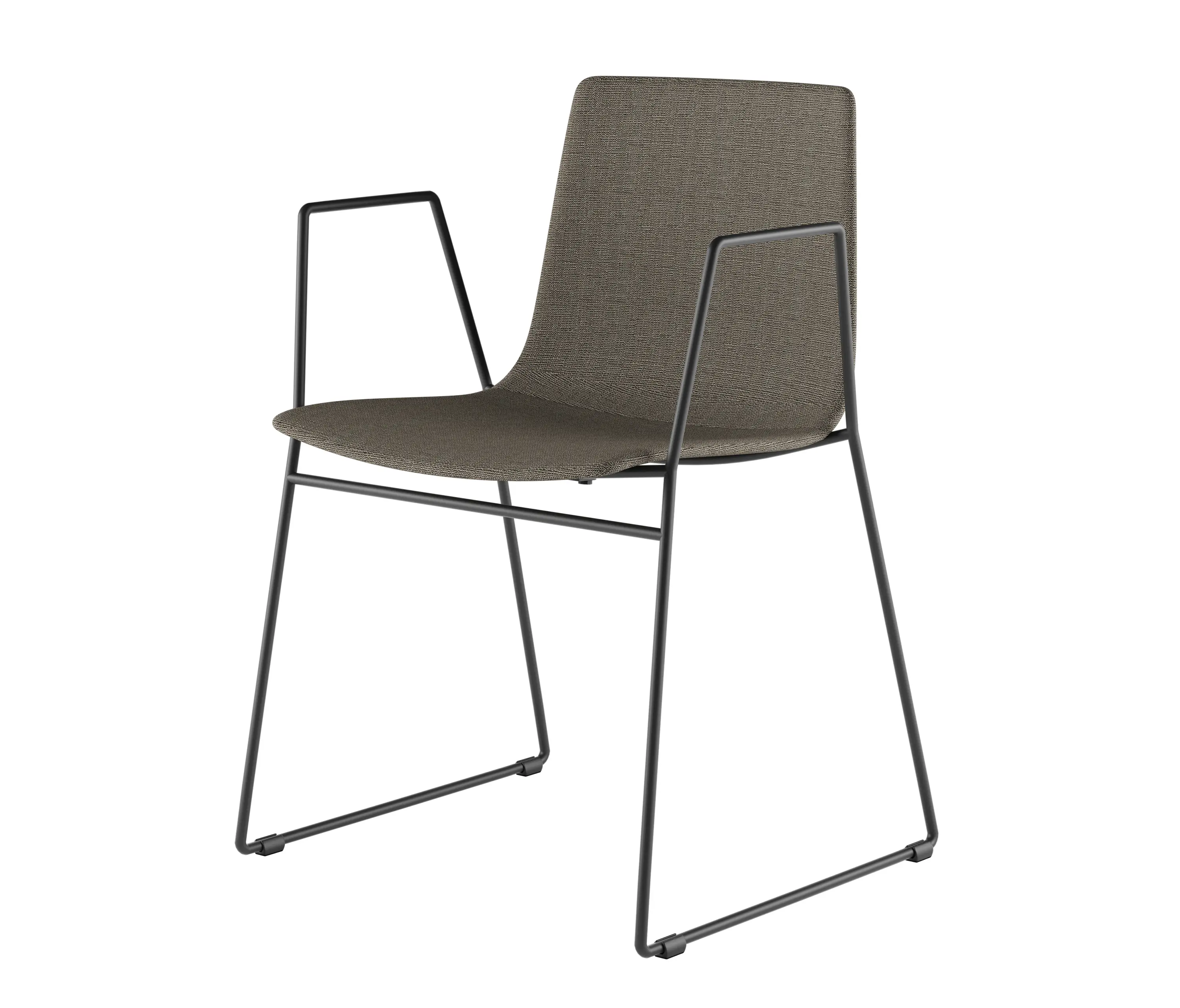 Alias - slim chair sledge arm soft L / 89L