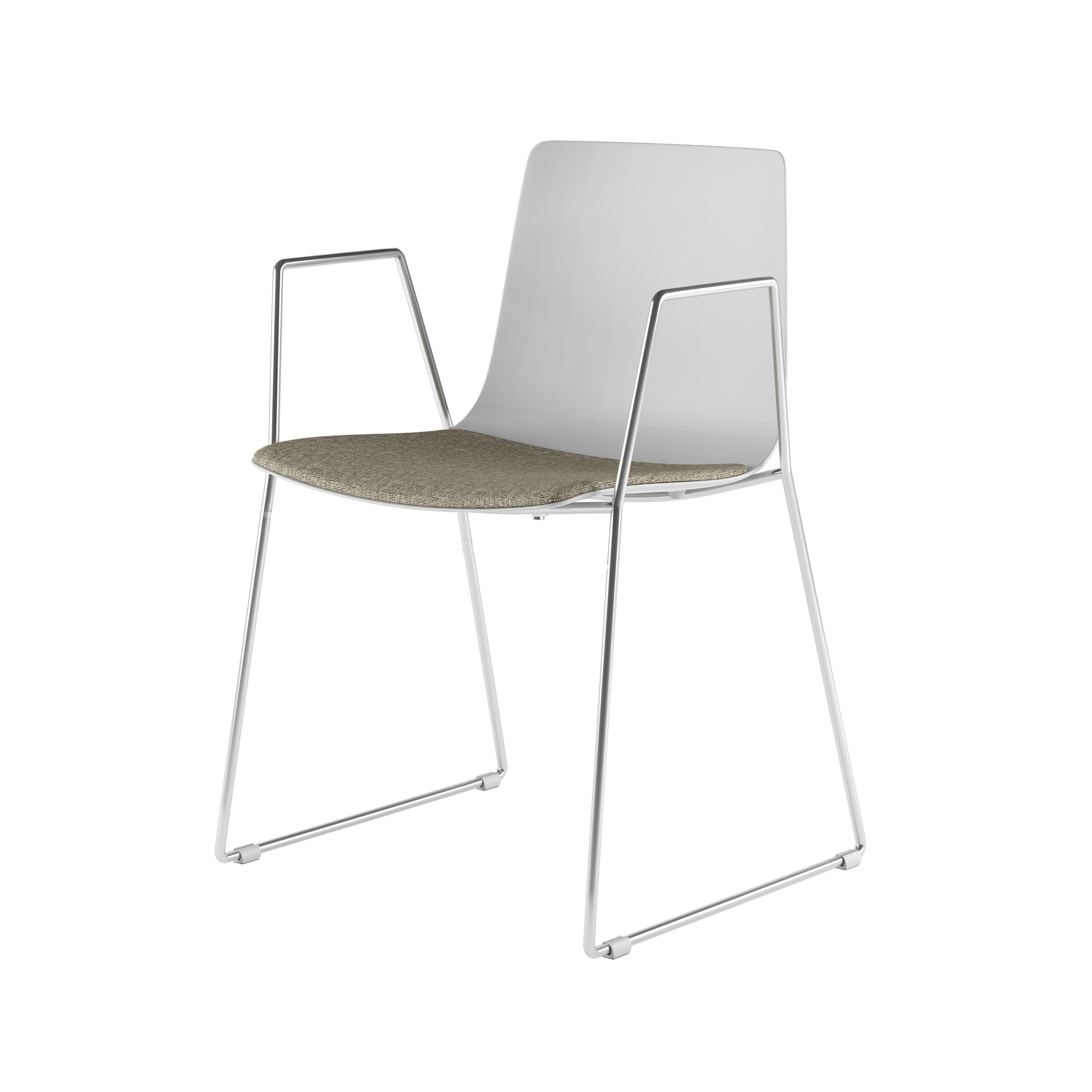 Display product slim chair sledge arm soft S / 89B from manufacturer Alias