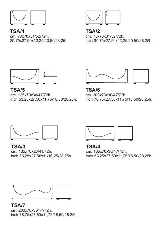 Cappellini - Three Sofa de Luxe | TSA/7