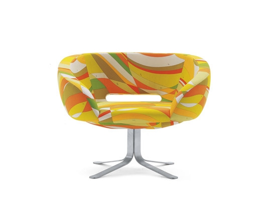 Vertoon produk Rive Droite swivel armchair van vervaardiger Cappellini