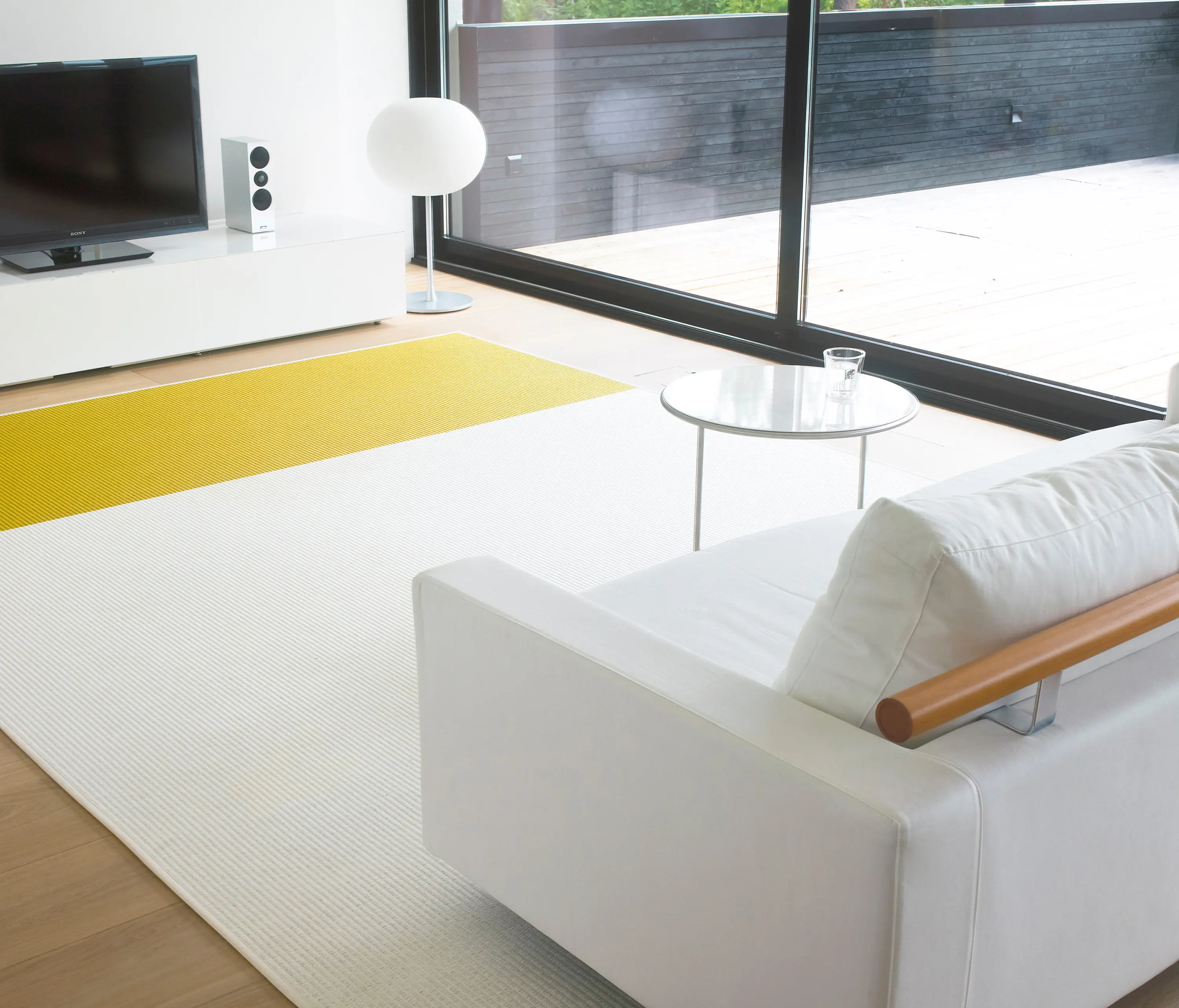 Woodnotes - Beach paper yarn carpet