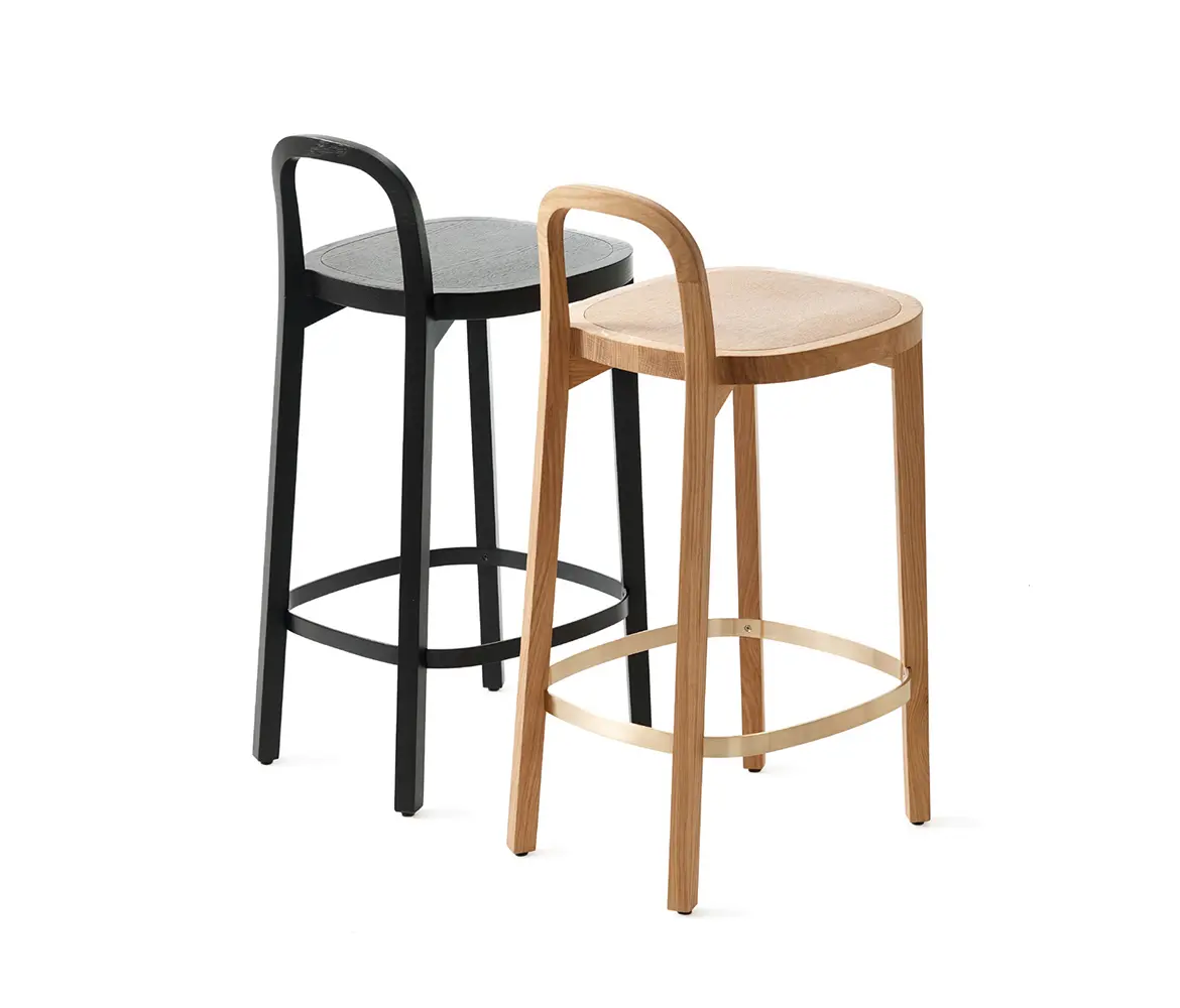 Woodnotes - Siro+ | Bar Stool | black oak