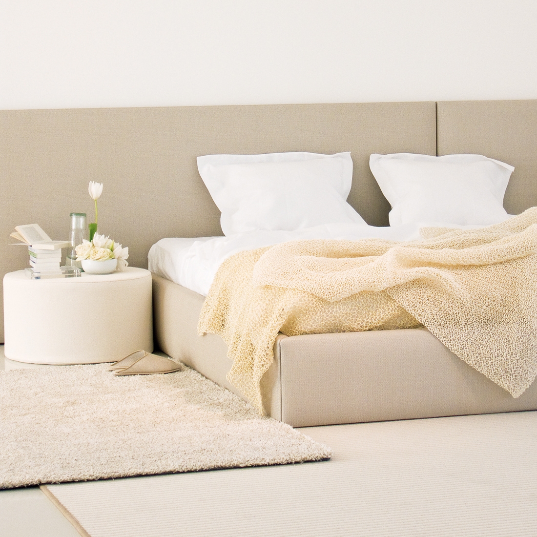 Display product Woodnotes Bed | Headboard from manufacturer Woodnotes