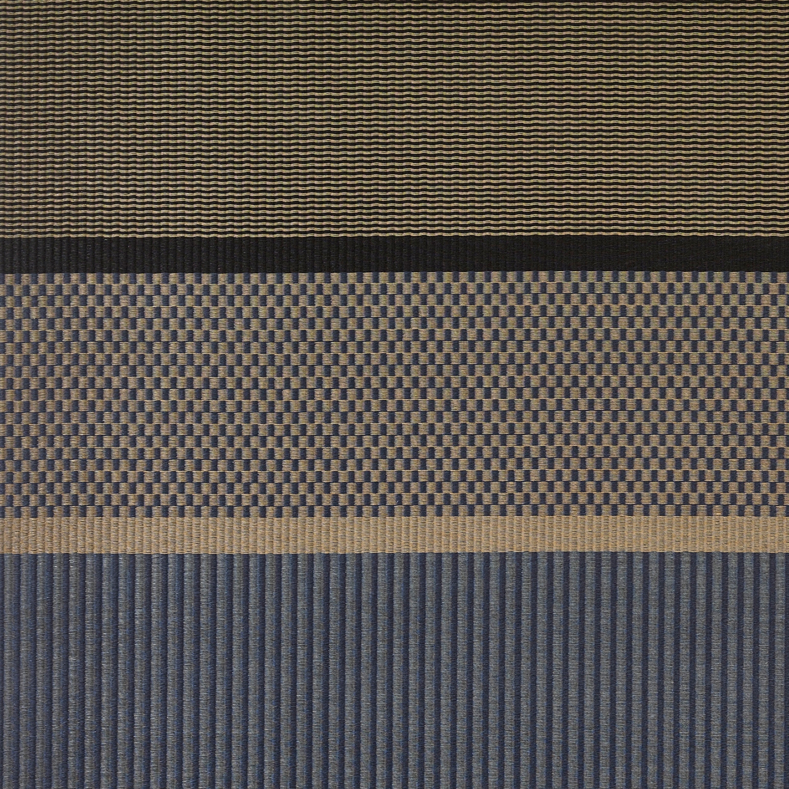 San Francisco paper yarn carpet | dark blue-nutria