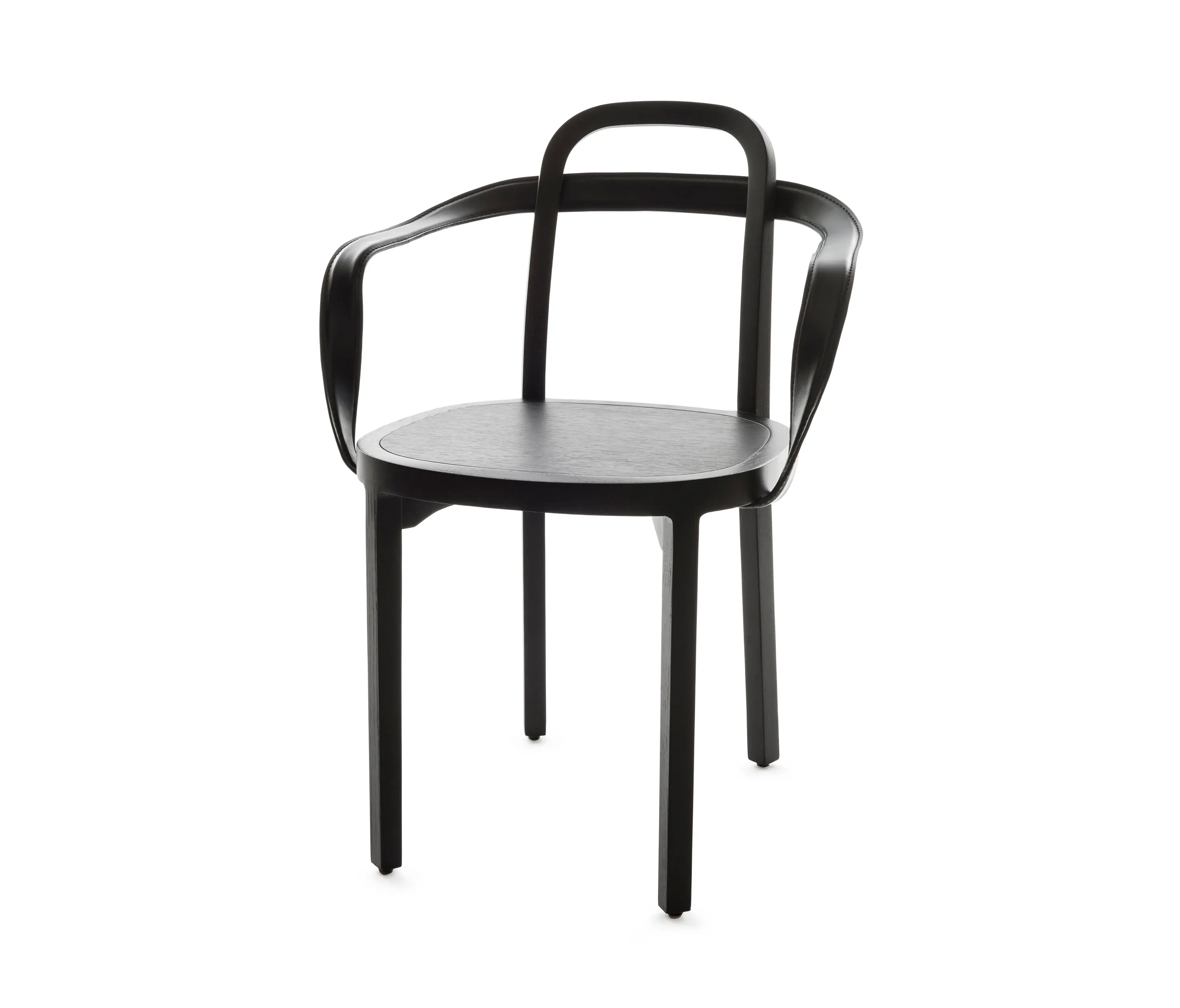 Woodnotes - Siro+ | Chair with Armrests | black