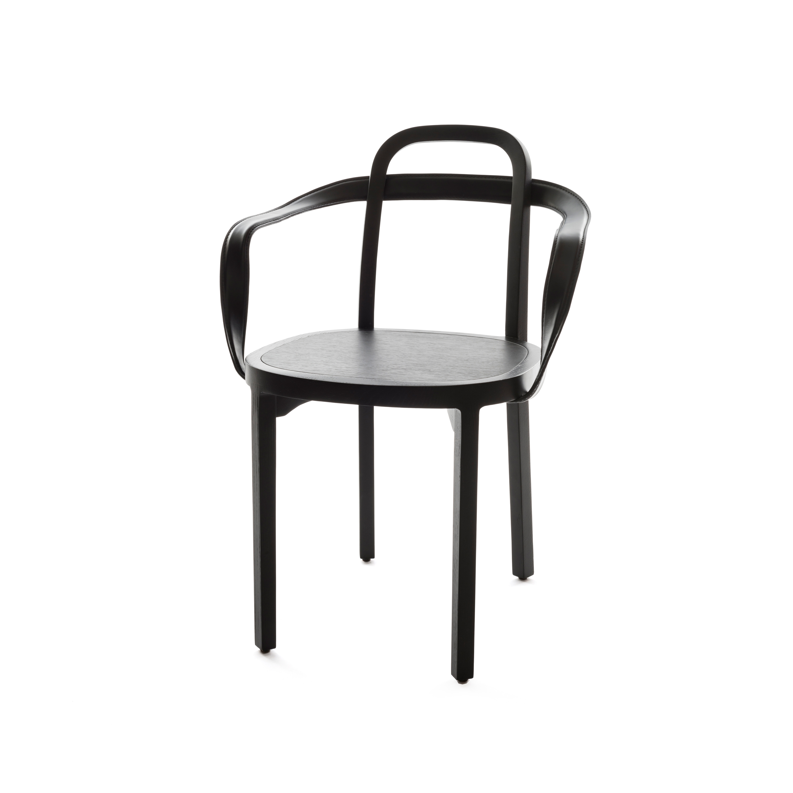 Produkt Siro+ | Chair with Armrests | black des Herstellers Woodnotes anzeigen
