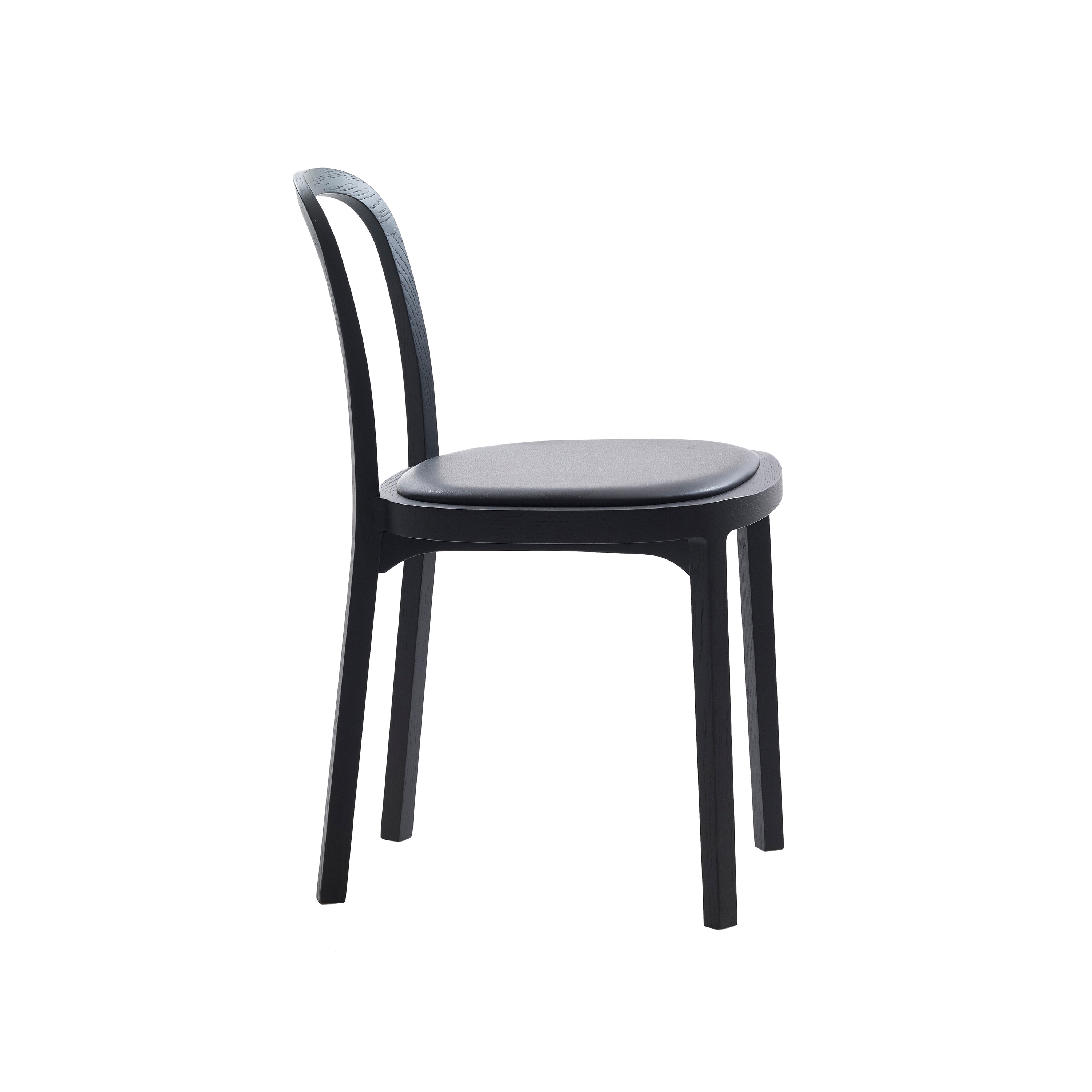 Siro+ | Chair | black | upholstered