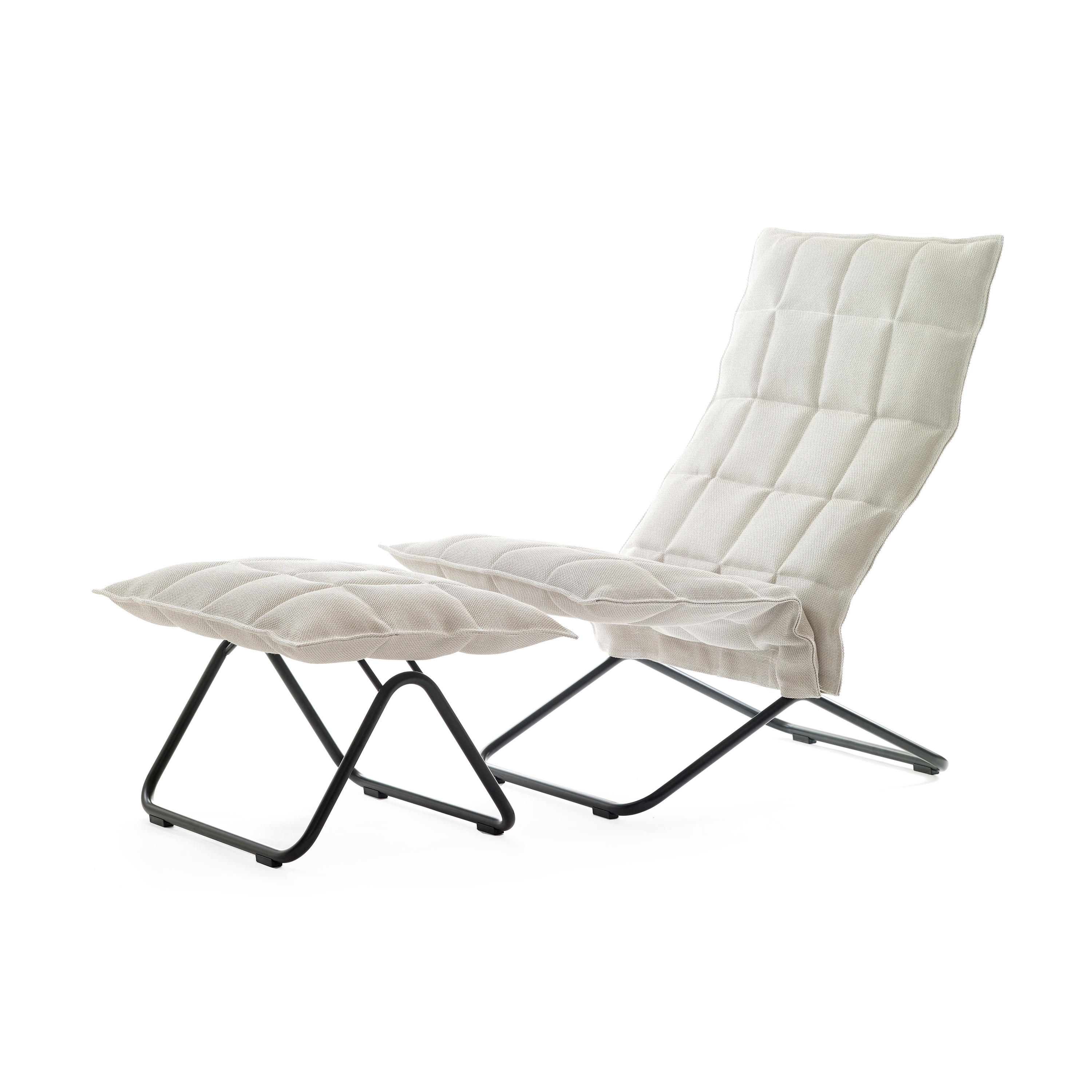 Mostra il prodotto k chair | narrow | with k Ottoman del produttore Woodnotes