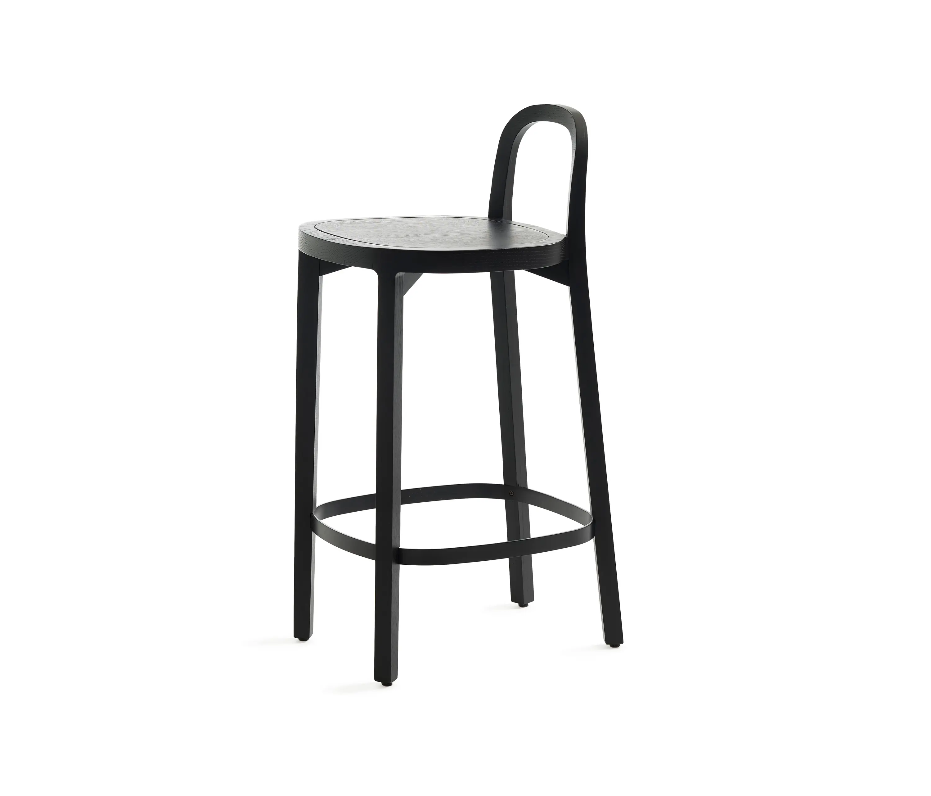Woodnotes - Siro+ | Bar Stool | black oak