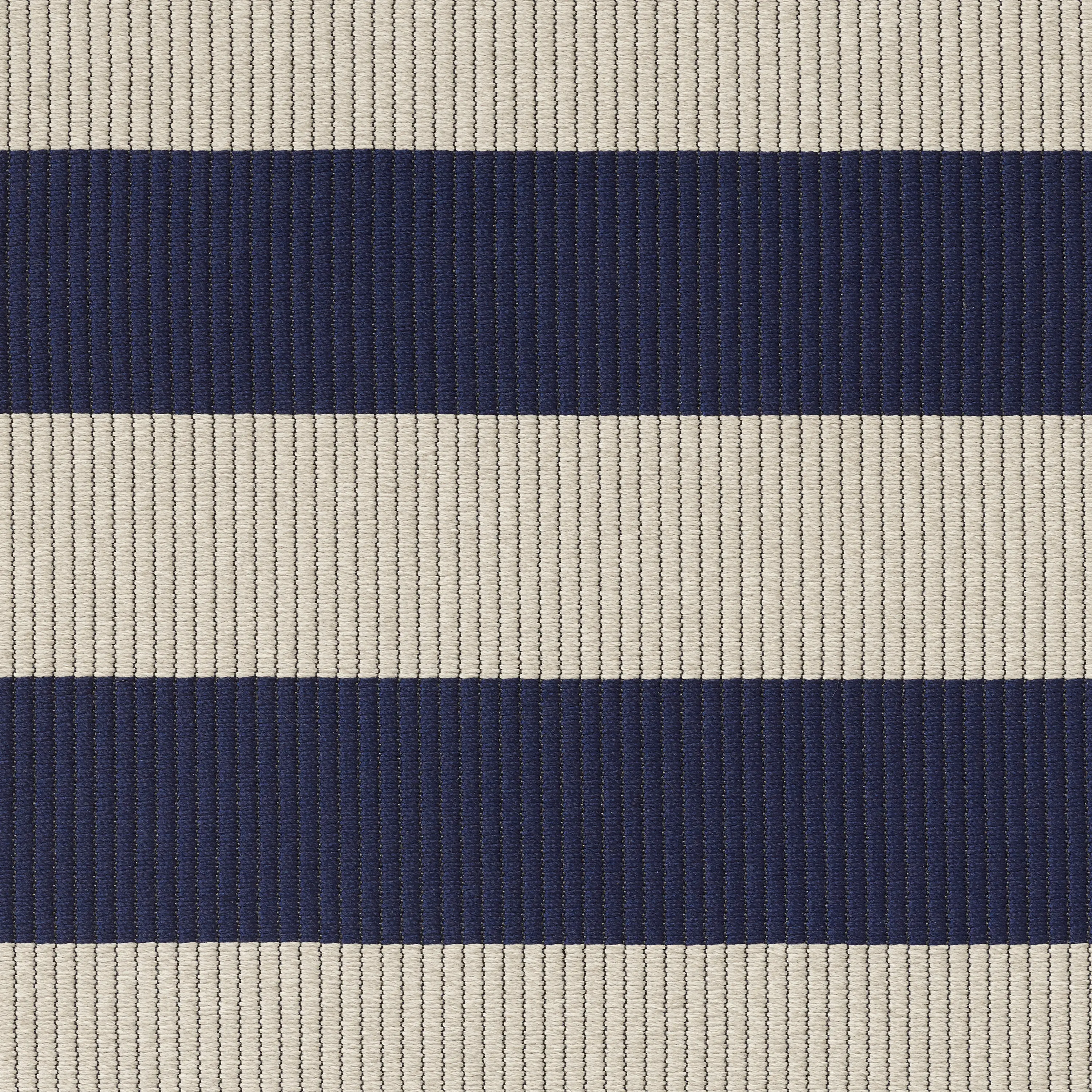Woodnotes - Big Stripe in/out | navy blue-light sand