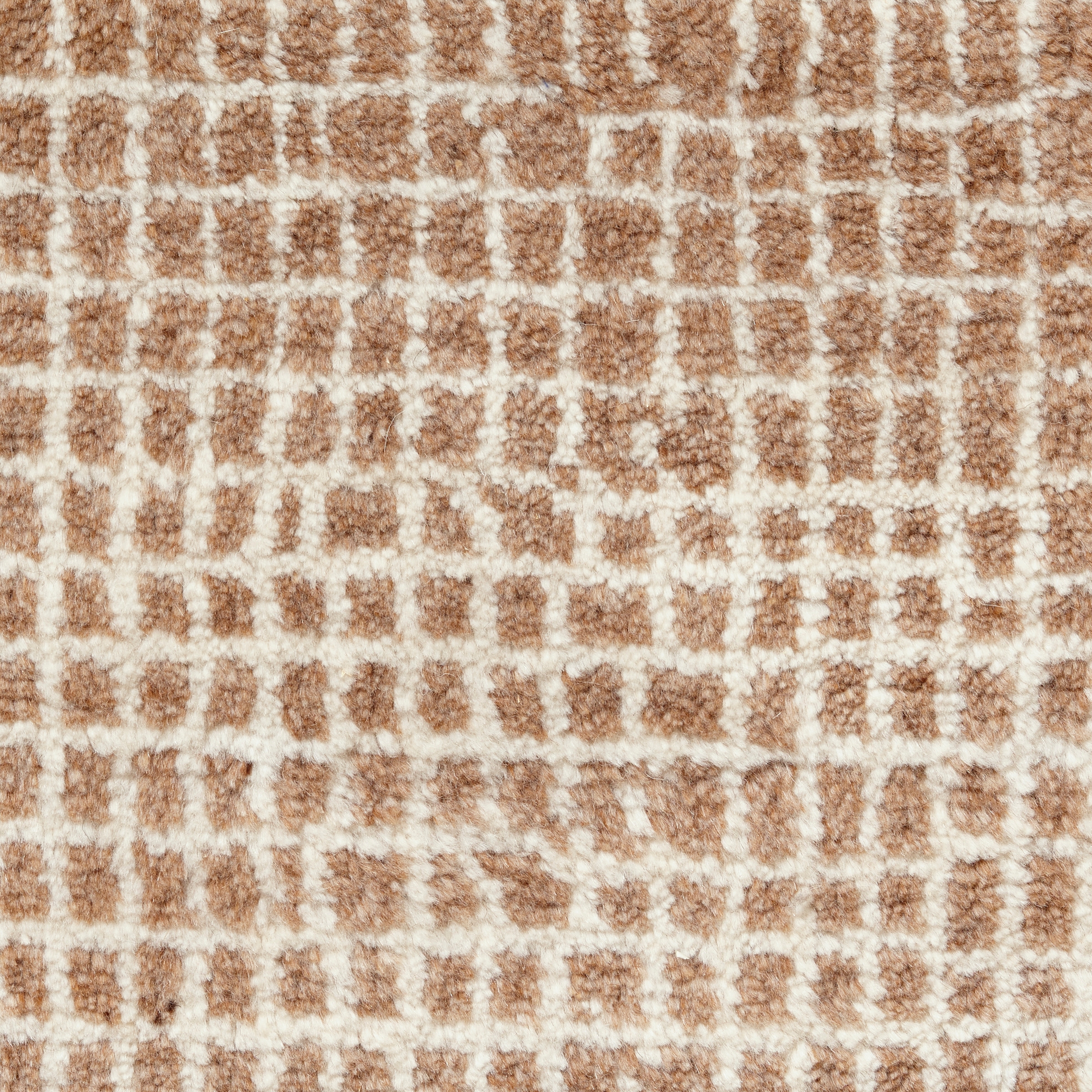 Mostrar el producto Grid hand knotted rug | white-black del fabricante Woodnotes