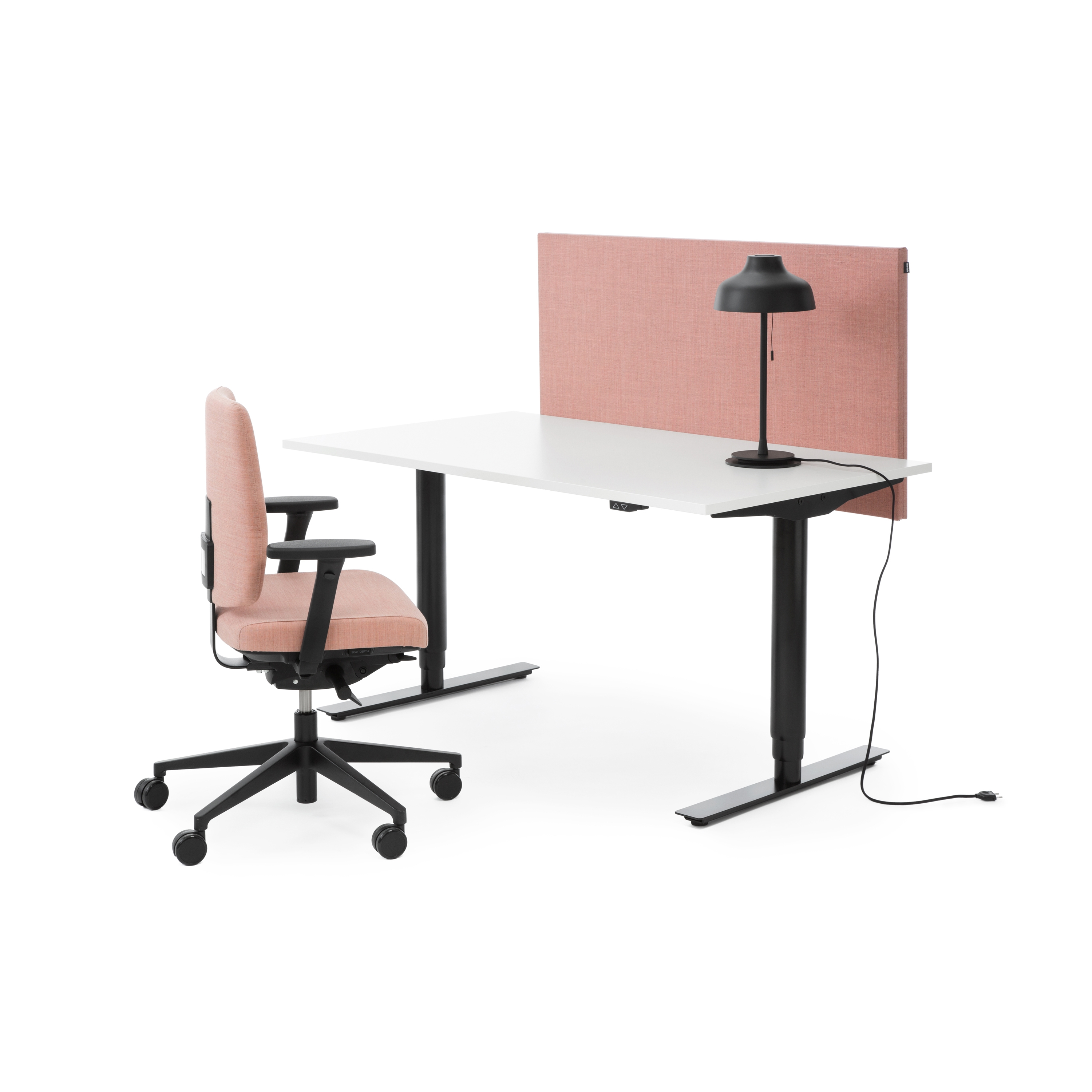 Display product Face Desk Screen from manufacturer Martela