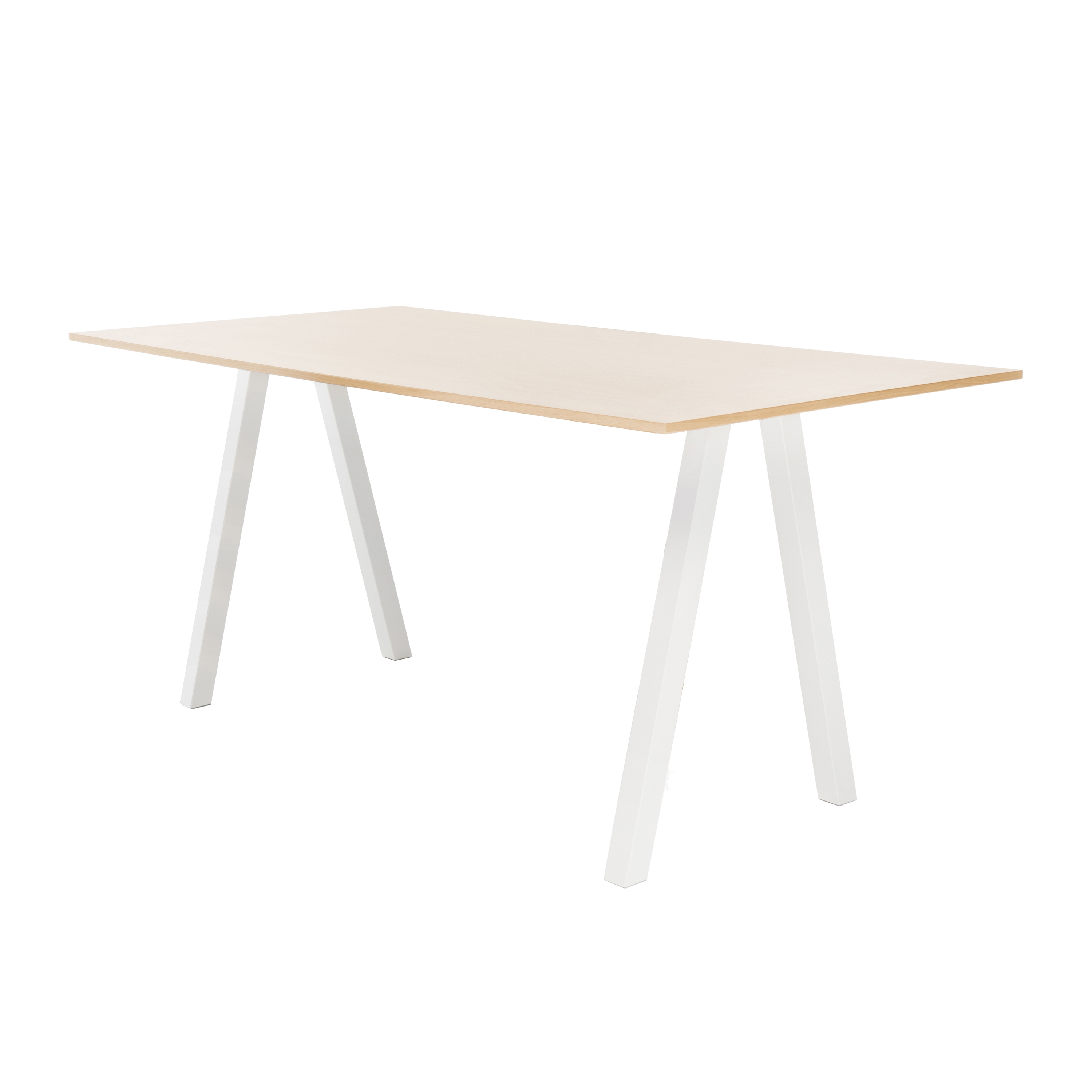 Display product Frankie Conference Table High A-Leg 110cm Wood from manufacturer Martela