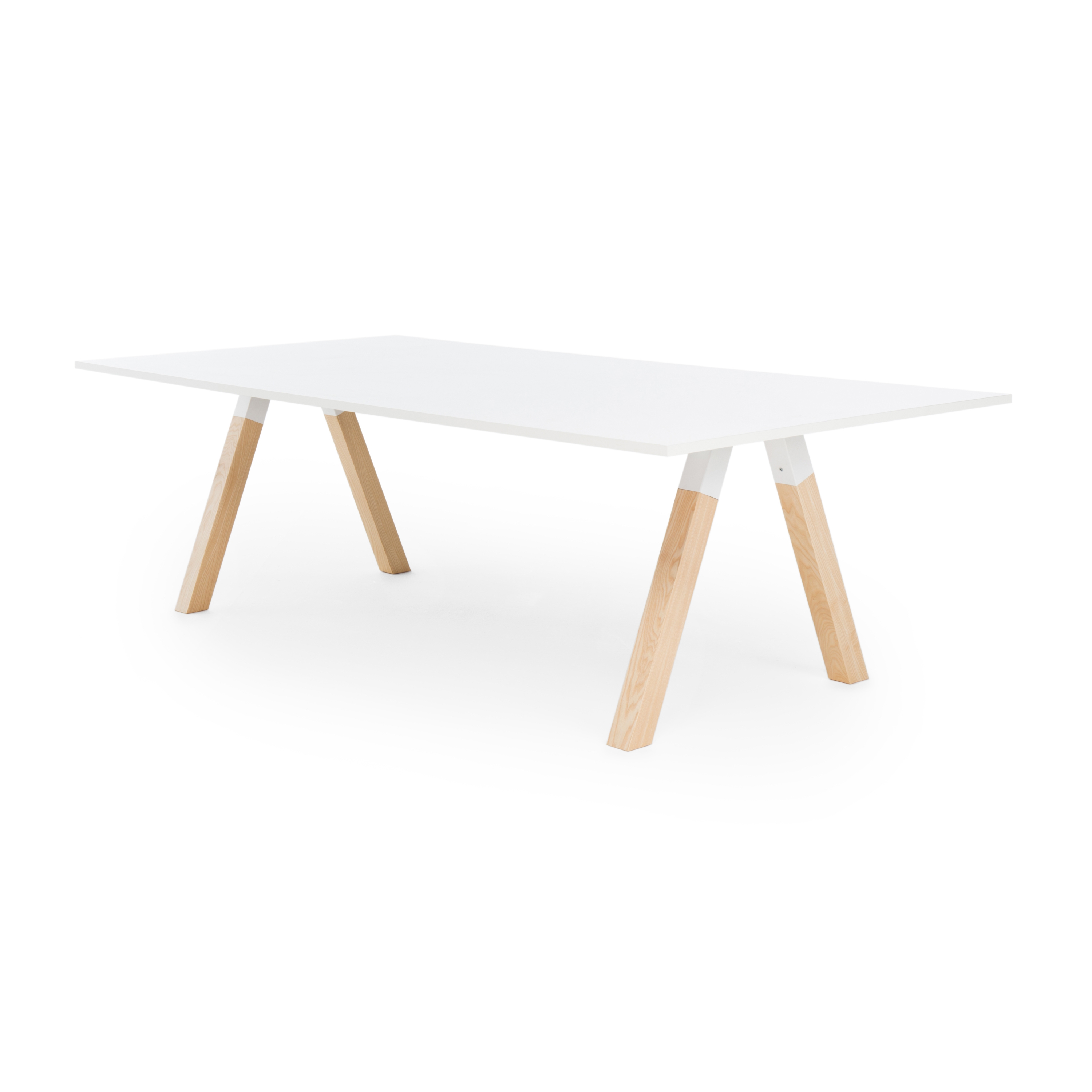 Display product Frankie Conference Table Wooden A-Leg from manufacturer Martela