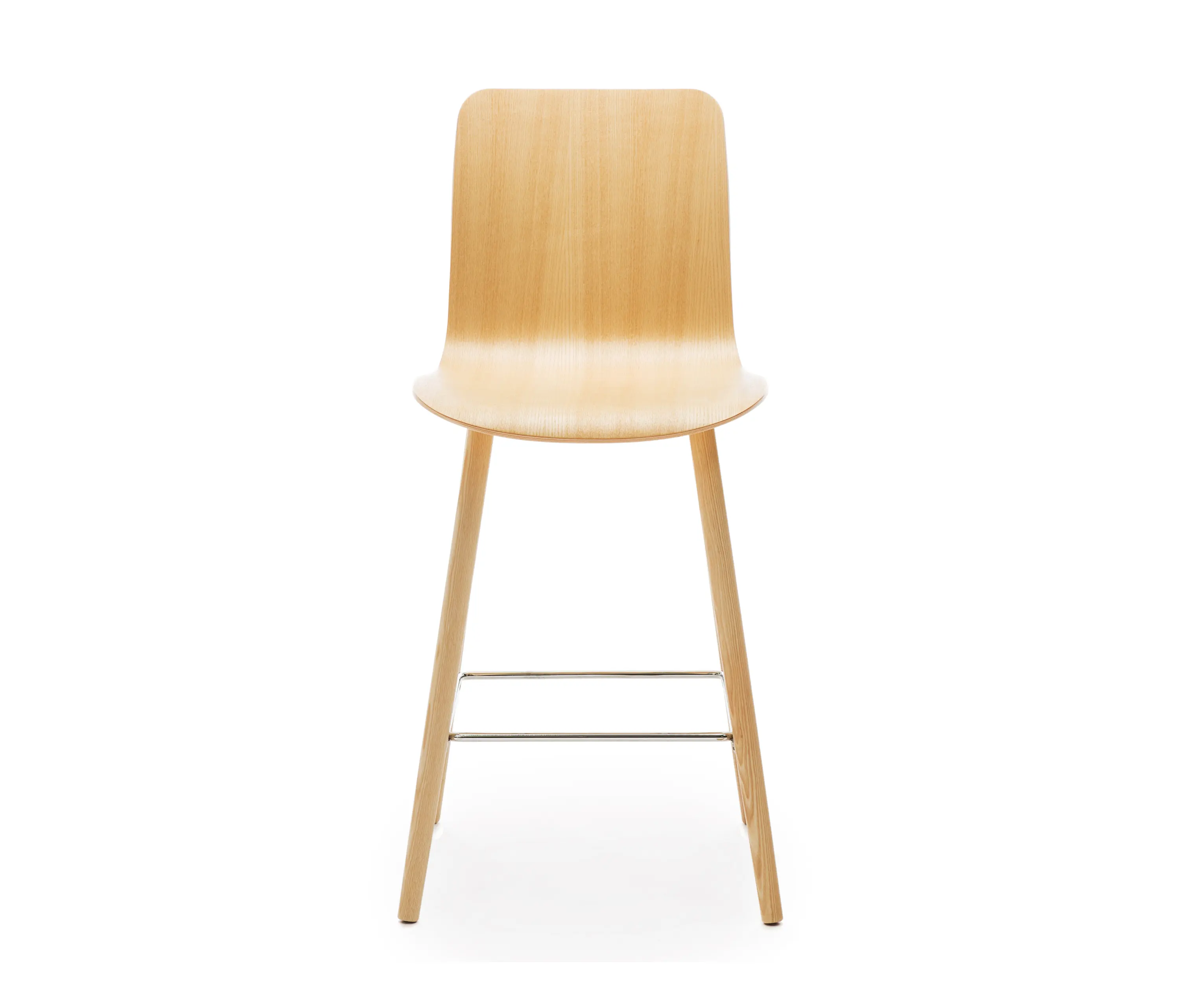 Martela - Sola Barstool Wooden Base & Backrest